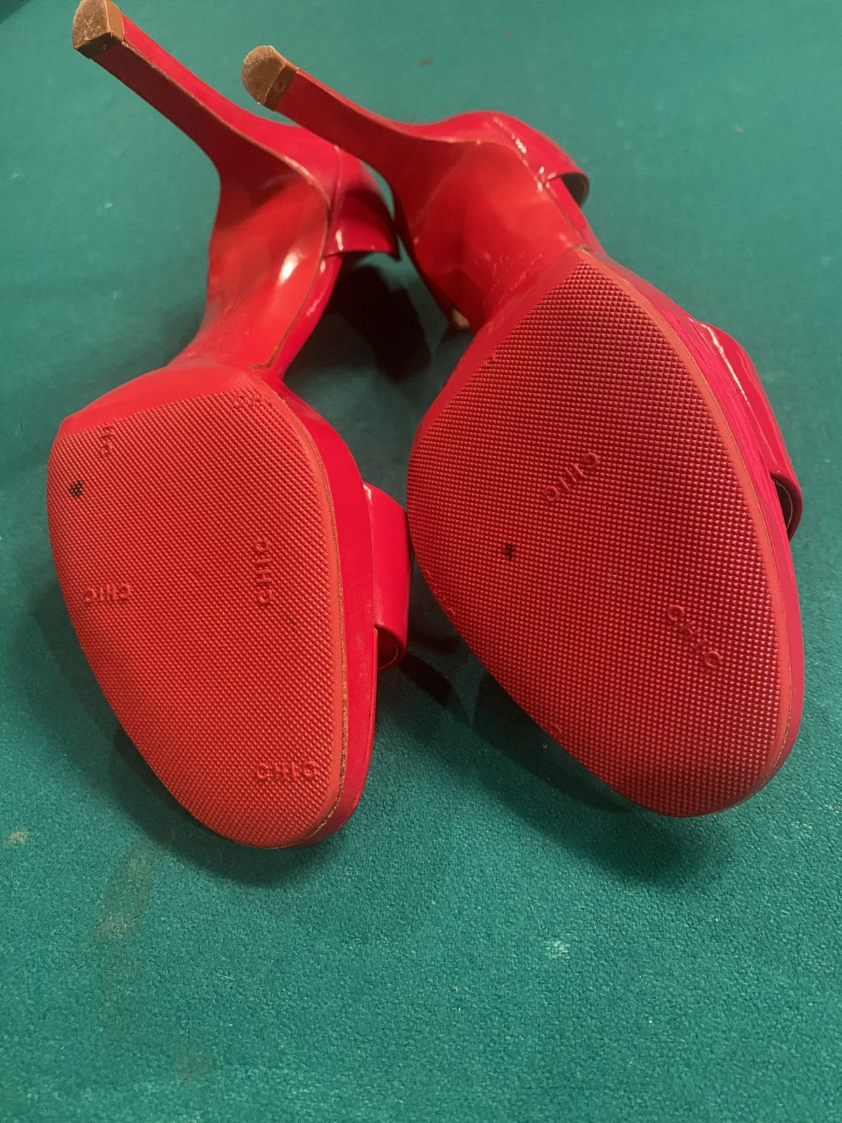 Christian Louboutin Red Christian LouBouton heels Size US 7 / IT 37 - 6 Thumbnail