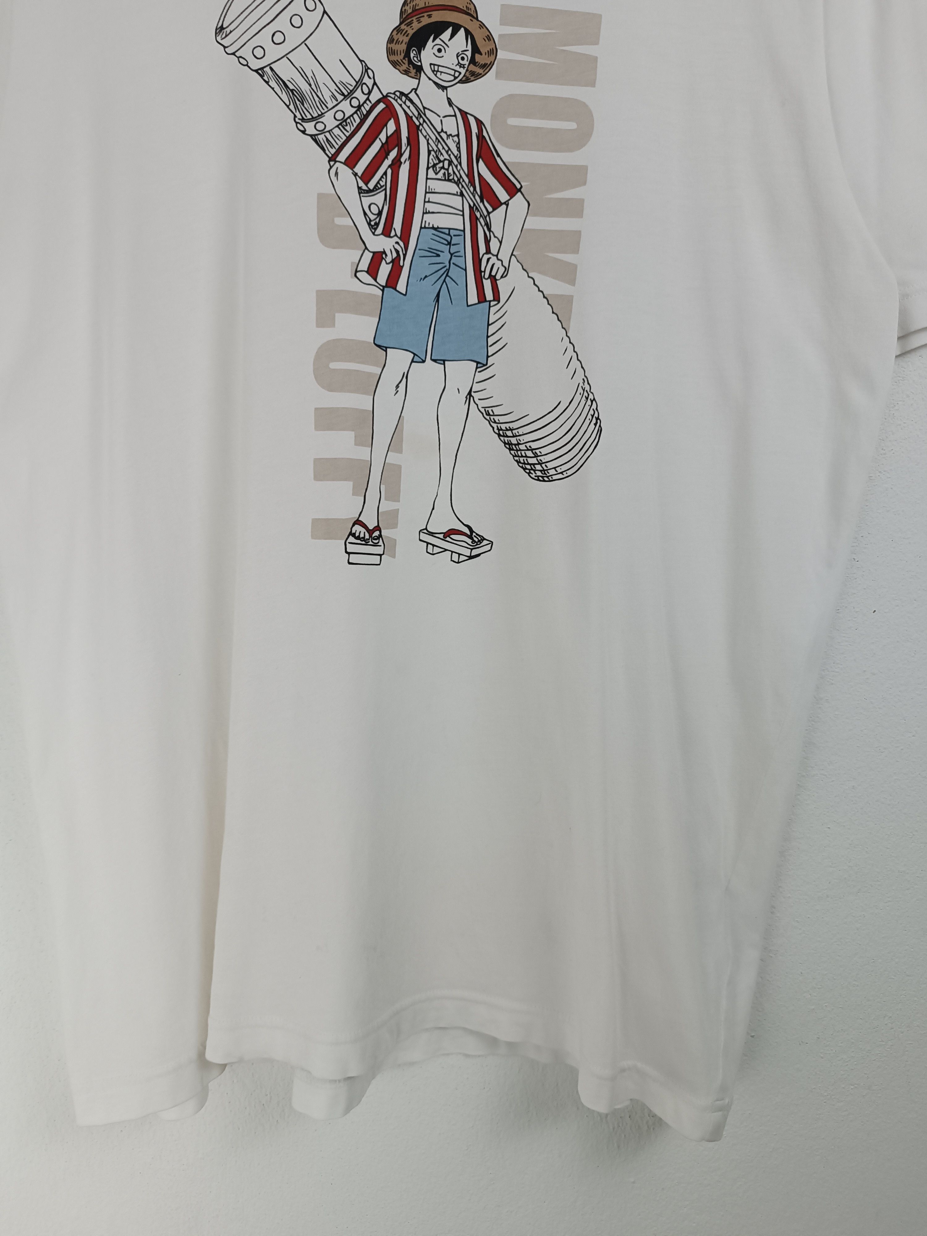 Anime VINTAGE MONKEY D LUFFY ONE PIECE STRAW HAT TS bleach jujutsu Size US L / EU 52-54 / 3 - 9 Thumbnail