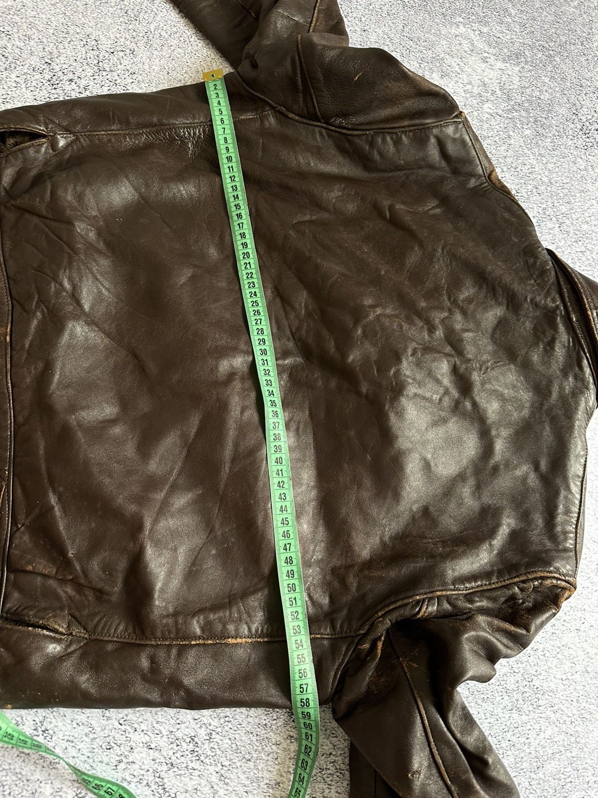 Hartmann Antique 40s French Cyclist 'Hartmann' Leather Jacket WW2 Era Size US M / EU 48-50 / 2 - 20 Thumbnail