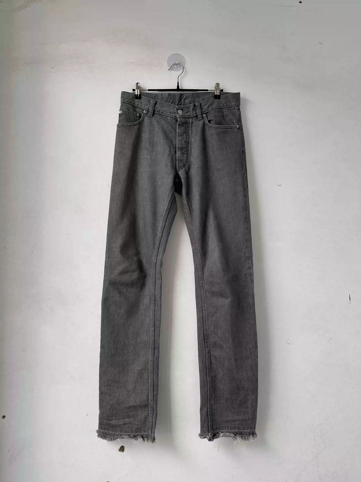 Helmut Lang Helmut lang classic cut denim gray cow jeans Size US 32 / EU 48 - 1 Thumbnail