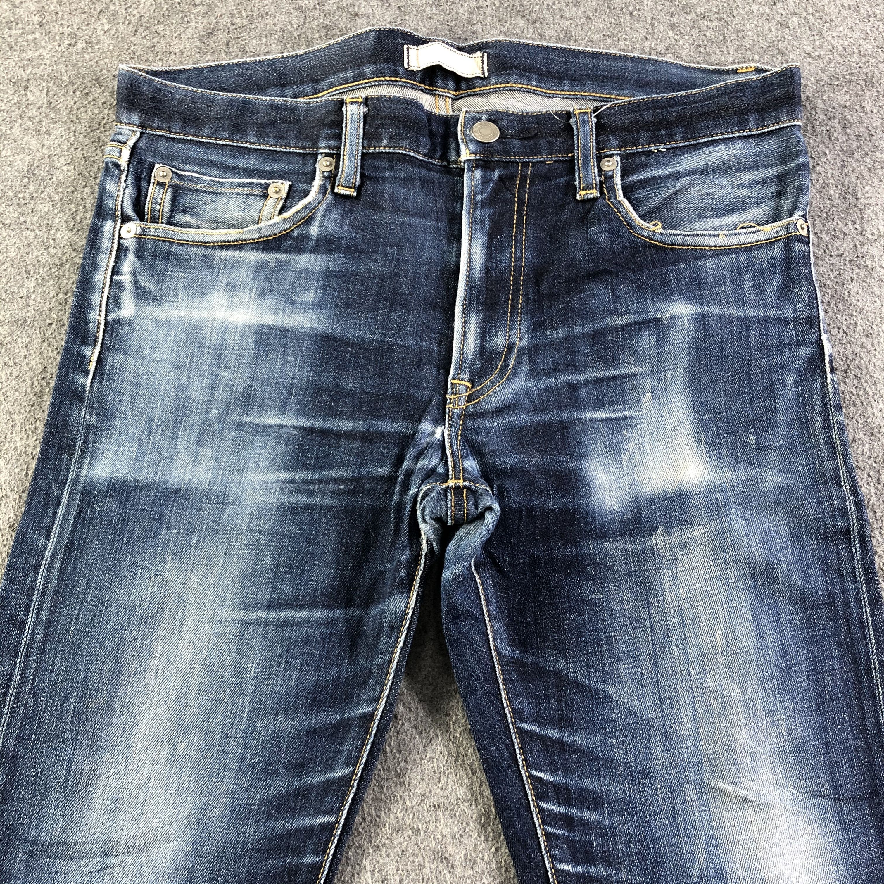 Uniqlo Blue Wash Uniqlo Selvedge Jeans-J2974 Size US 32 / EU 48 - 3 Thumbnail