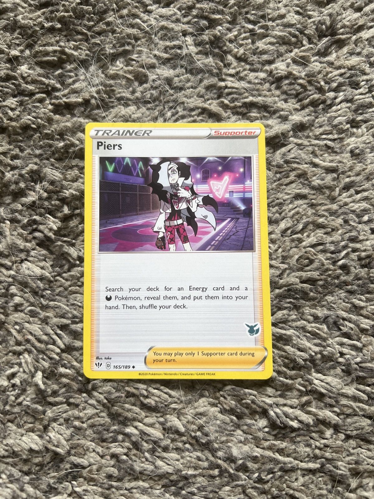 Pokemon 2020 Pokémon Piers Card Size ONE SIZE - 1 Thumbnail