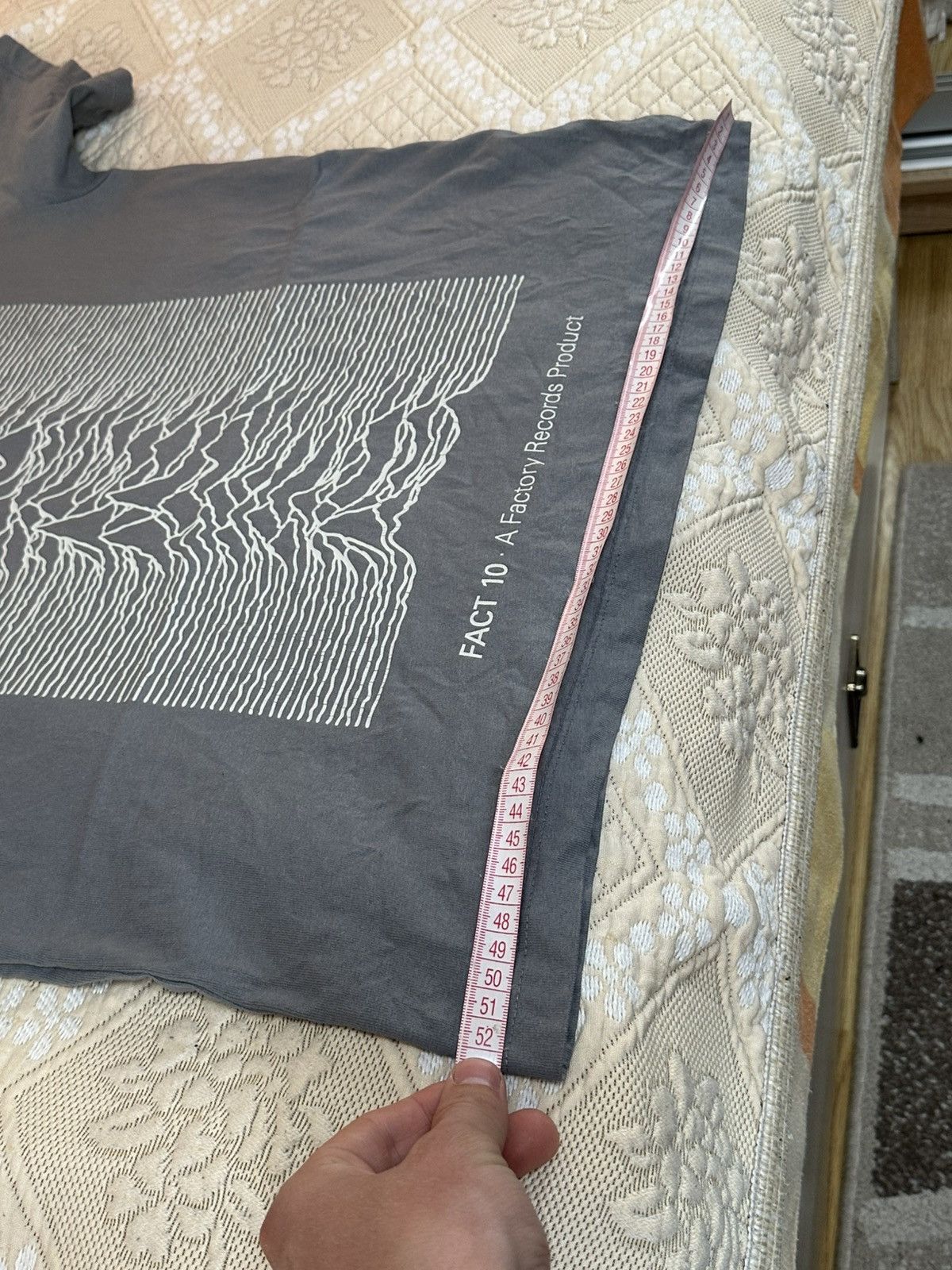 Joy Division 🔥 Joy Division Unknown Pleasures Rock Band T Shirt Tee Size US S / EU 44-46 / 1 - 9 Thumbnail