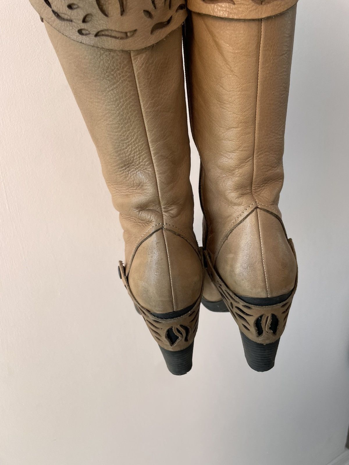 Vintage Vintage leather boots Size US 6 / IT 36 - 5 Thumbnail