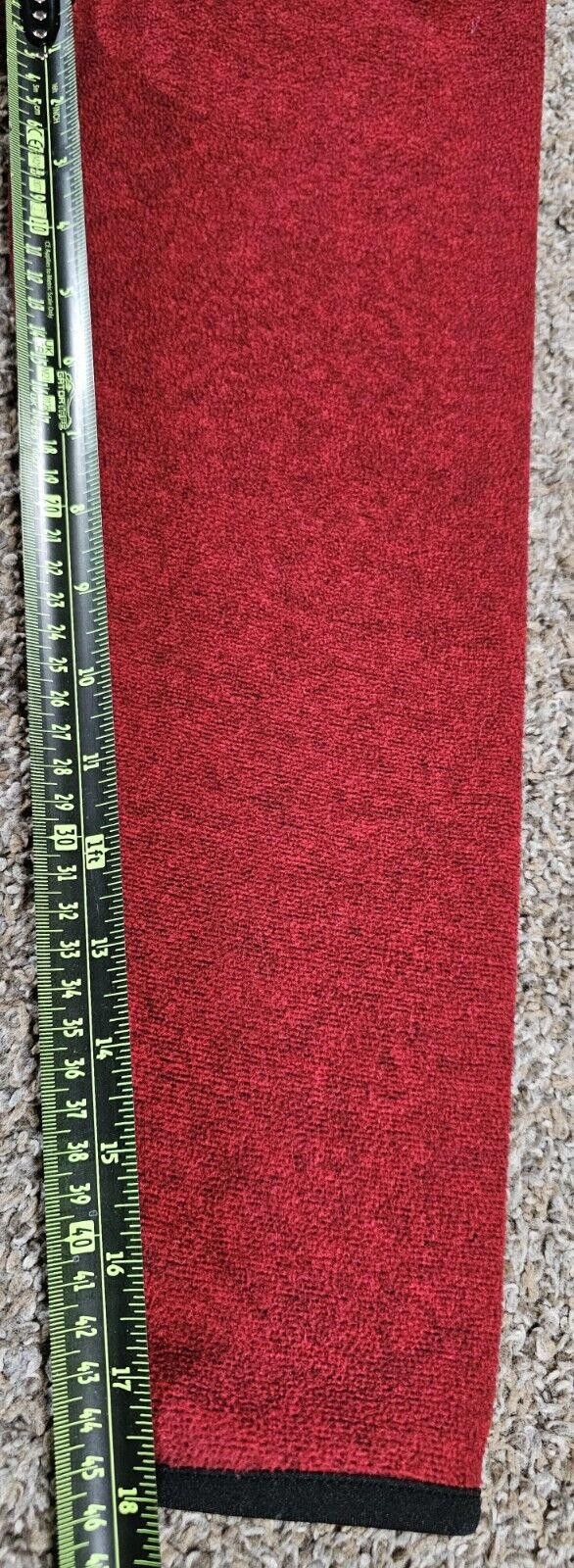 Designer Alps Red Fleece Jacket Full Zip Medium Pocket Size M / US 6-8 / IT 42-44 - 7 Thumbnail