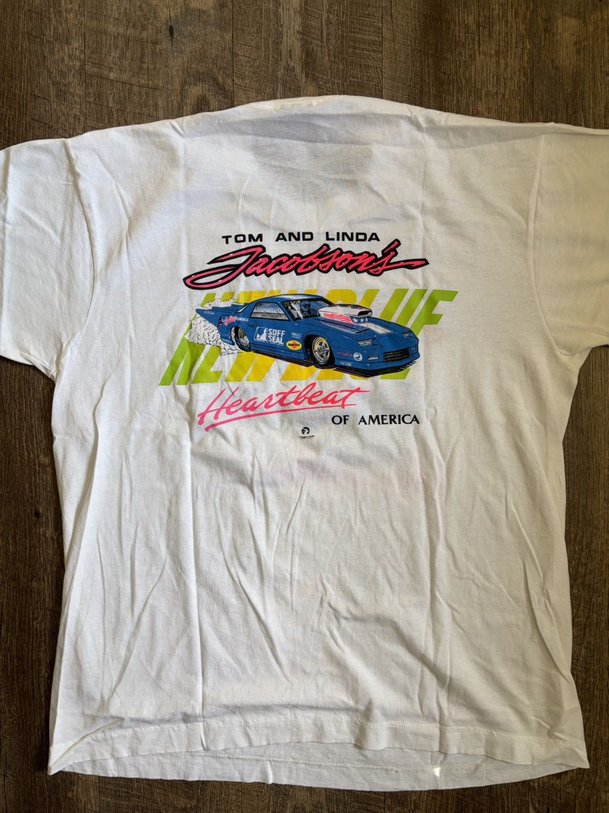 Vintage Vintage Chevy Heartbeat Of America Shirt Size US XL / EU 56 / 4 - 3 Thumbnail