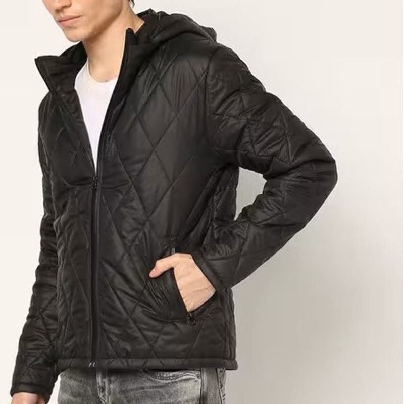 Zara Zara Man Diamond Quilted Full Zip Jacket Packable Hood Men L Size US L / EU 52-54 / 3 - 1 Thumbnail