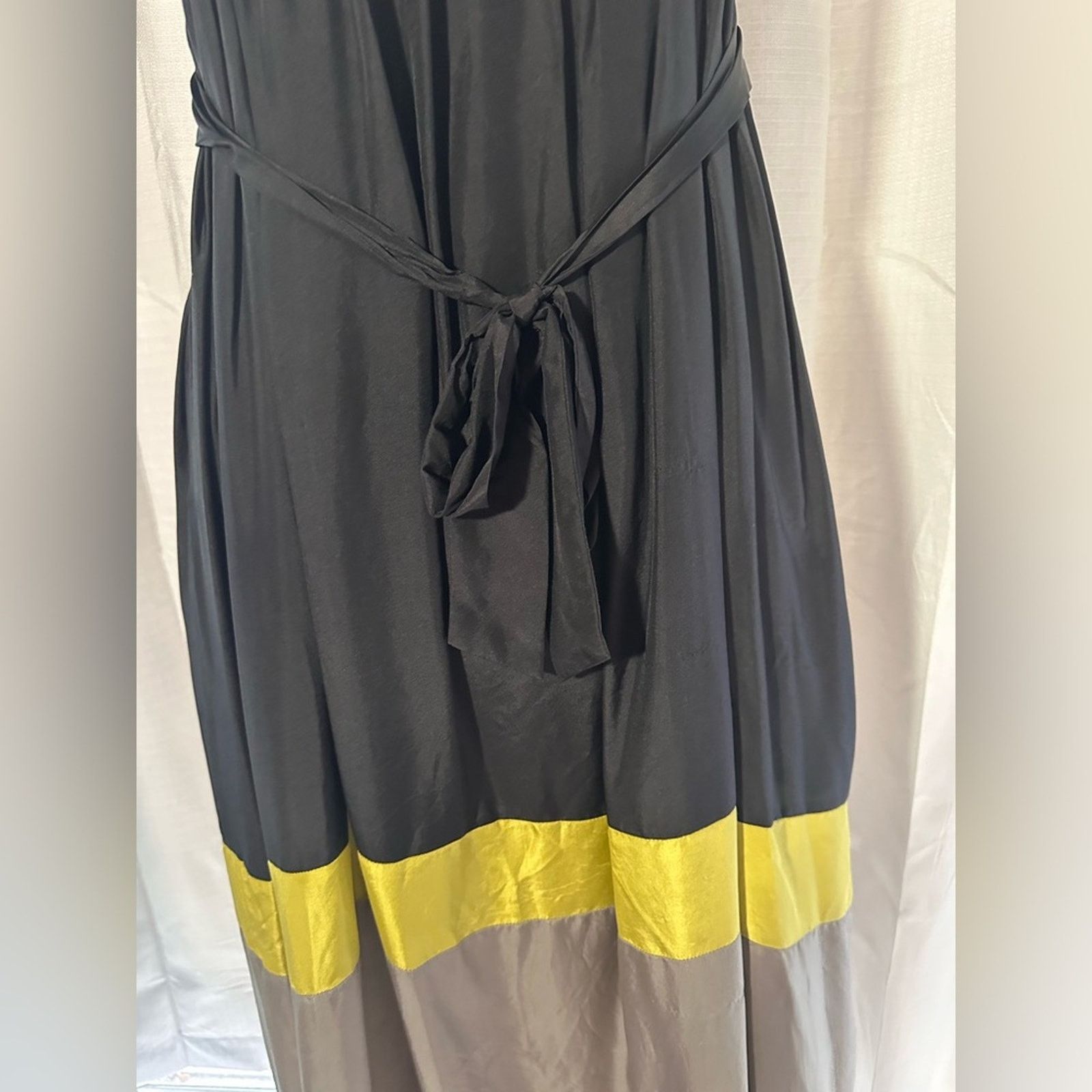 Johnny Was Johnny Was Black and Gray Dress L. Size L / US 10 / IT 46 - 5 Thumbnail