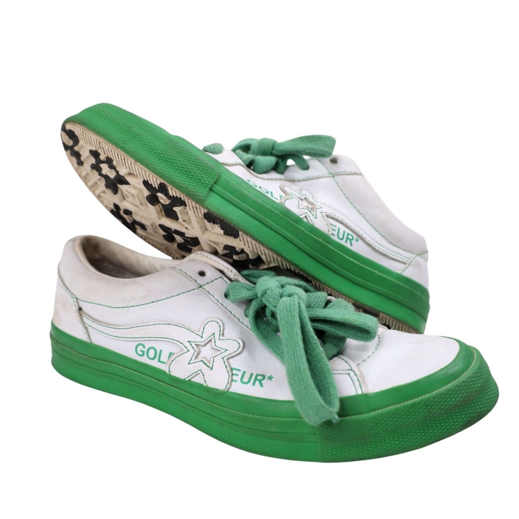 Converse Converse x Golf le FLEUR Leather Sneakers Size US 7 / IT 37 - 2 Thumbnail