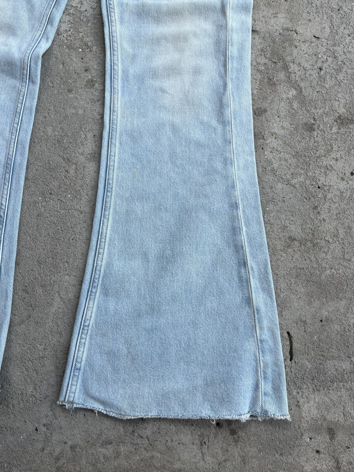 Maison Margiela Maison Margiela MM6 Flared Dirty Faded Jeans Denim Pants Size 27" / US 4 / IT 40 - 12 Thumbnail