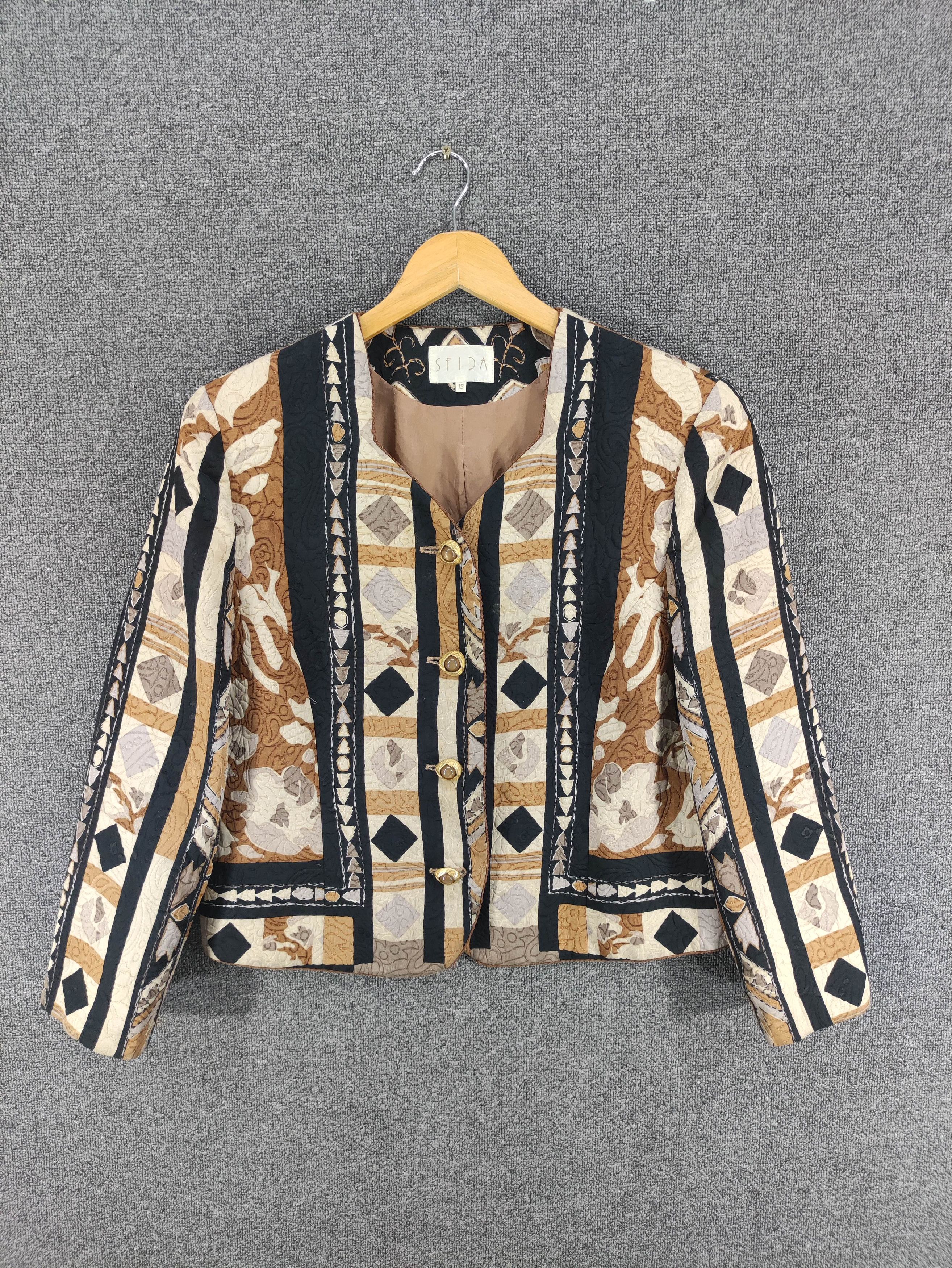 Japanese Brand Vintage Sfida Coat Jacket Size M / US 6-8 / IT 42-44 - 1 Thumbnail