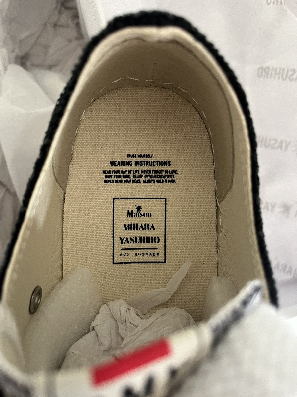 Maison MIHARA YASUHIRO Madison Mihara Yasuhiro Peterson OG Sole Canvas Low Size US 9 / EU 42 - 15 Thumbnail