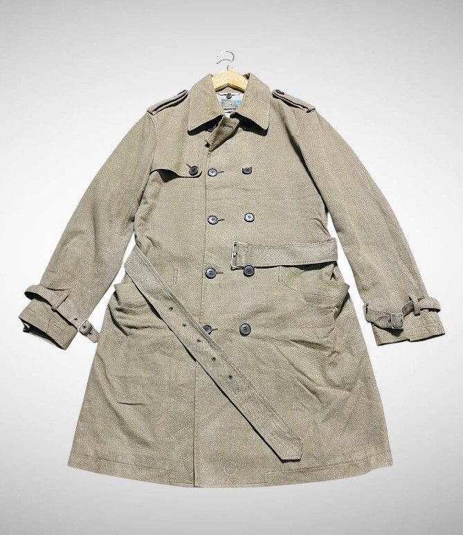 Katharine Hamnett London Hamnett Double Breasted Coat Size US L / EU 52-54 / 3 - 3 Thumbnail