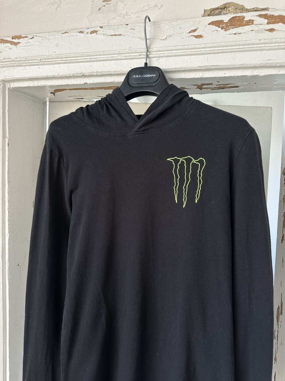 Beauty Beast × Vintage Vintage Monster Energy Printed Black Hoodie Size S / US 4 / IT 40 - 2 Thumbnail