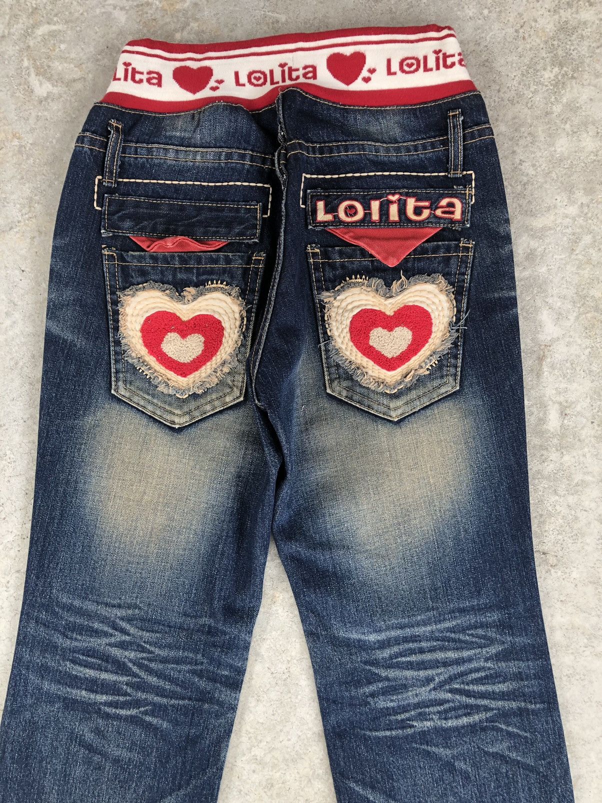 Japanese Brand Yoshitomo Nara Lolita Love Distressed Jeans Size US 32 / EU 48 - 7 Thumbnail