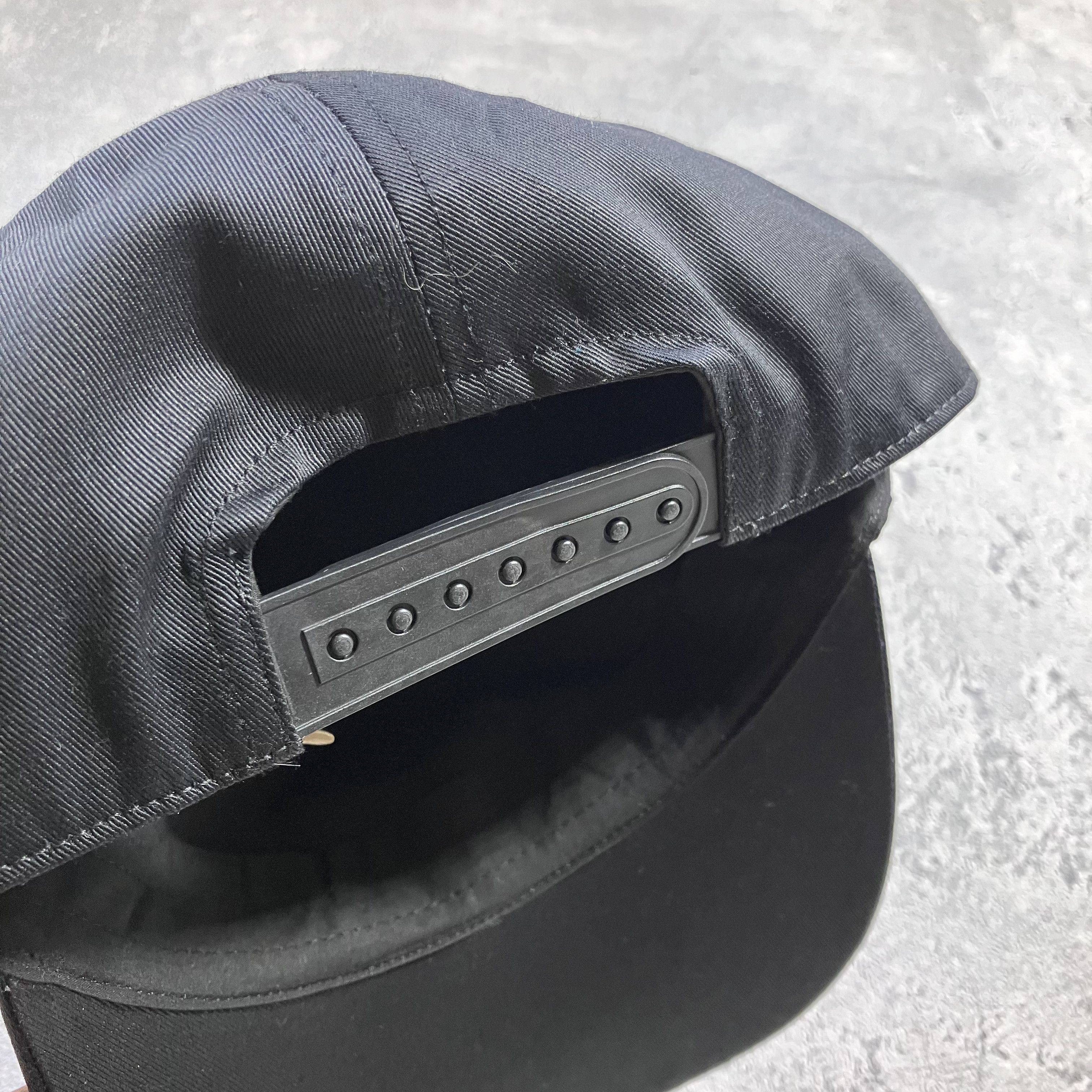 Rick Owens Rick Owens S/S 2024 'CUNT' black cotton caps Size ONE SIZE - 4 Thumbnail