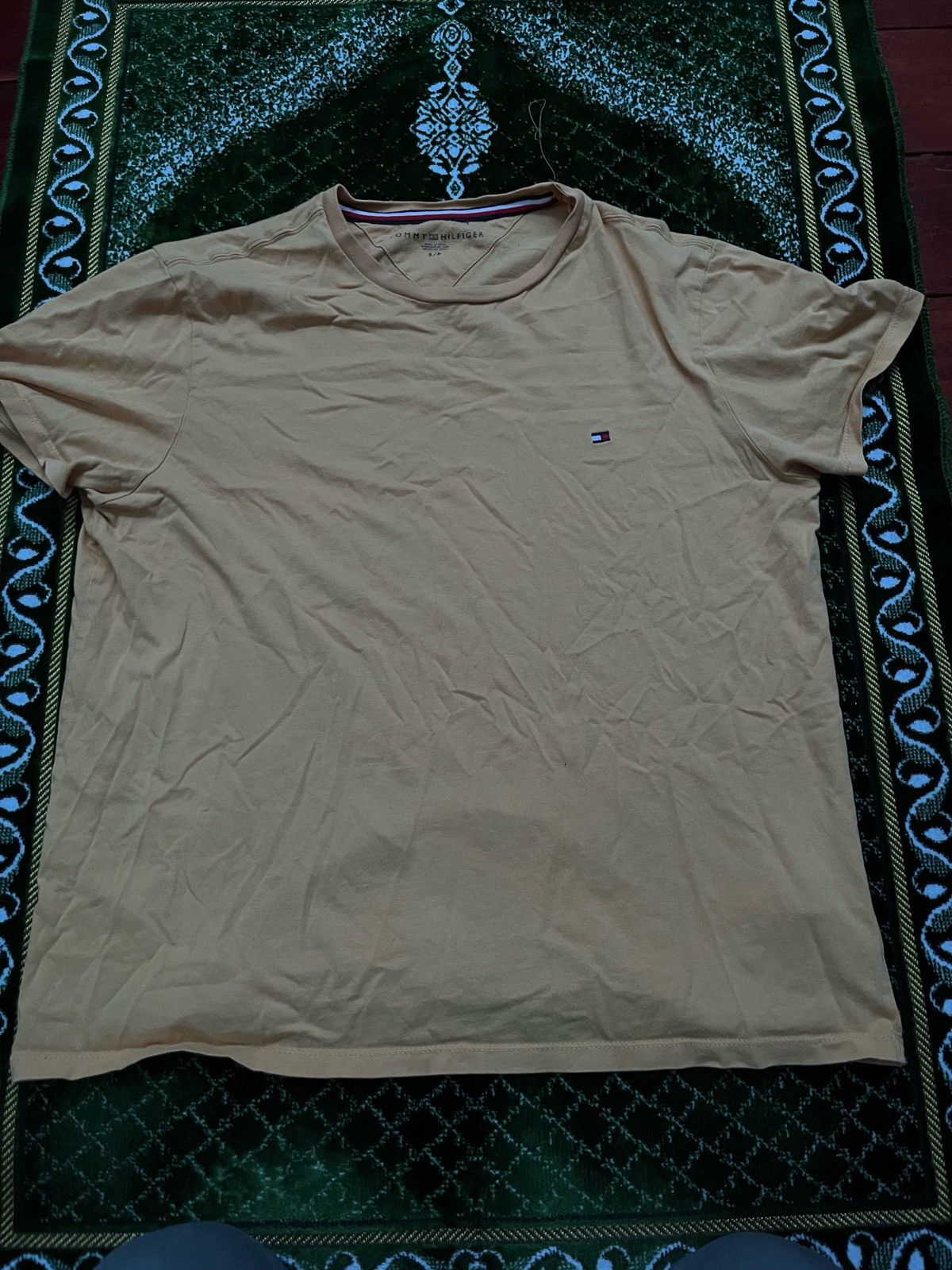 Tommy Hilfiger Tommy Hilfiger Yellow Essential Logo T-Shirt – Size Small Size US S / EU 44-46 / 1 - 1 Thumbnail