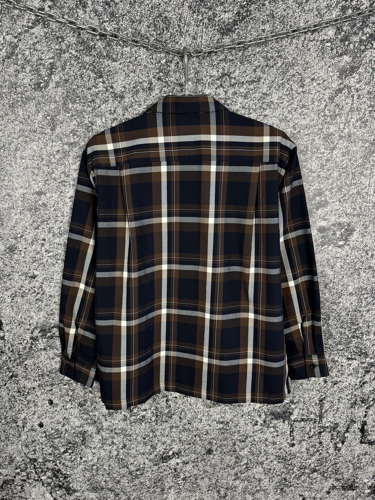 GU × Japanese Brand GU Plaid Long Sleeve Shirt Button Up Casual Japan Brand Sz S Size US S / EU 44-46 / 1 - 10 Thumbnail