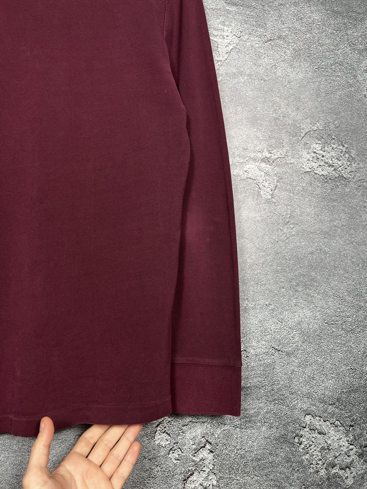 Burberry Vintage Burberry Long Sleeve Shirt With Metal Logo Size US S / EU 44-46 / 1 - 13 Thumbnail