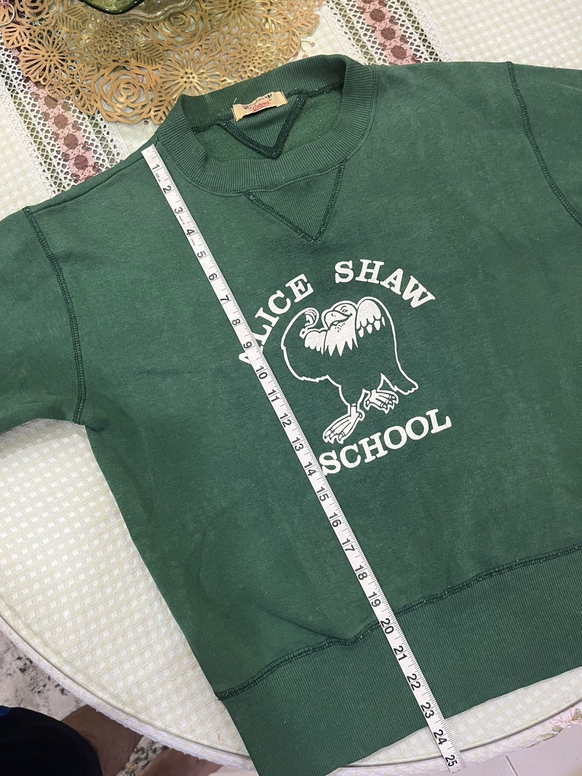 Vintage vintage Alice Shaw School sweatshirt Size US L / EU 52-54 / 3 - 9 Thumbnail