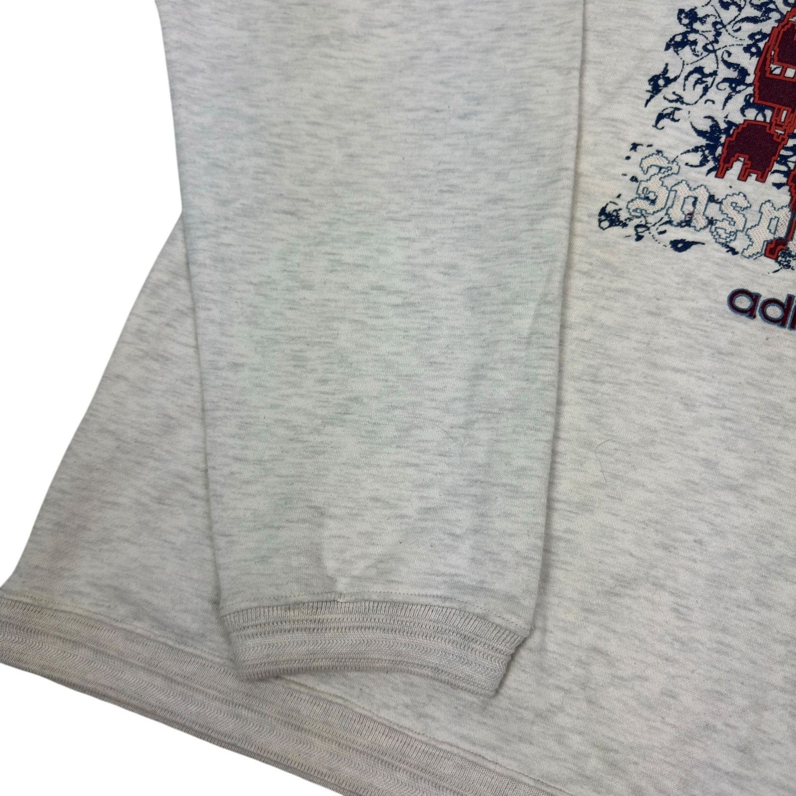 Adidas Vintage Adidas Men's Heather Gray Cotton Fleece Sweatsuit XL Size US XL / EU 56 / 4 - 9 Thumbnail