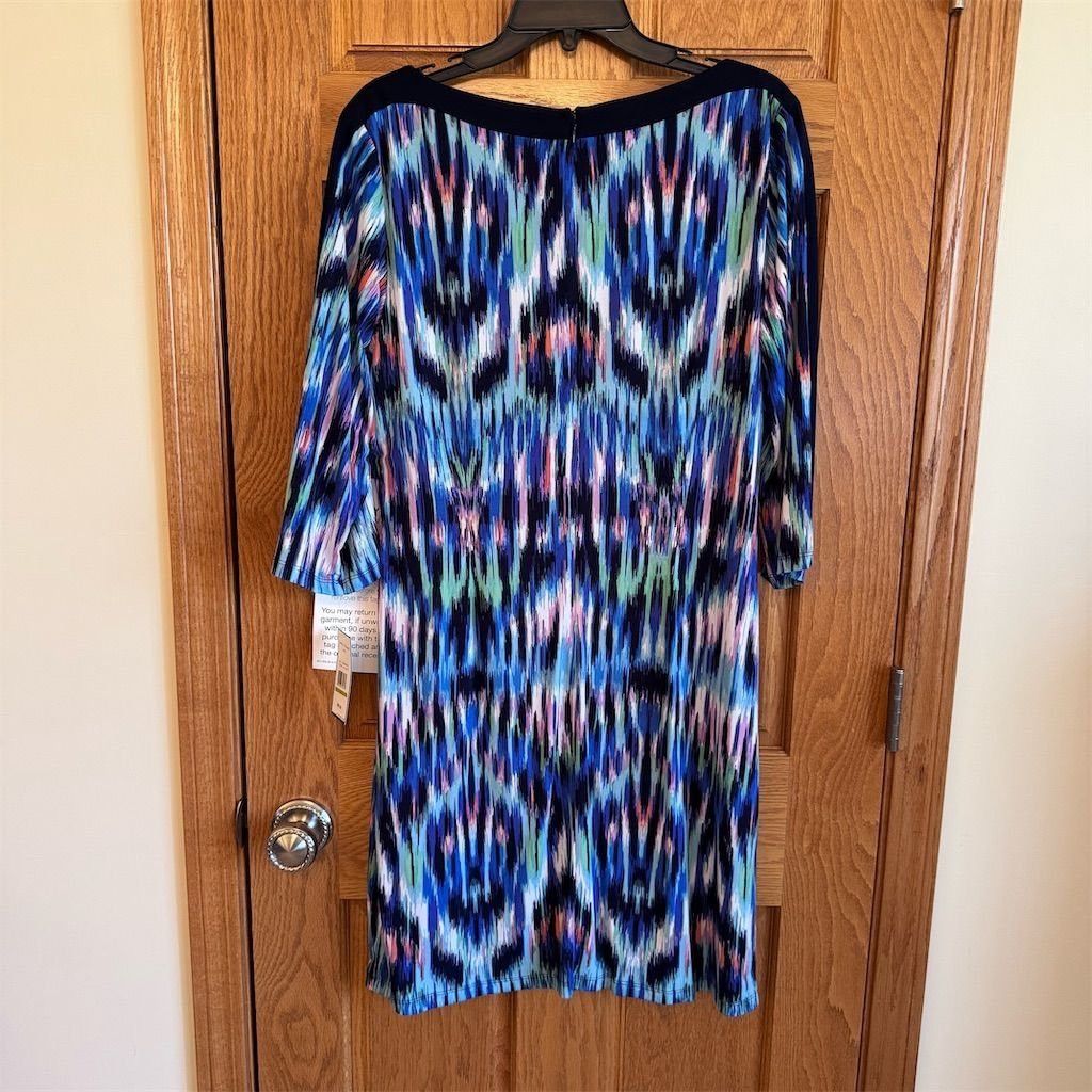 Other Jessica Howard Women's Plus Size 14 Multicolor Knee Length Size XL / US 12-14 / IT 48-50 - 2 Thumbnail