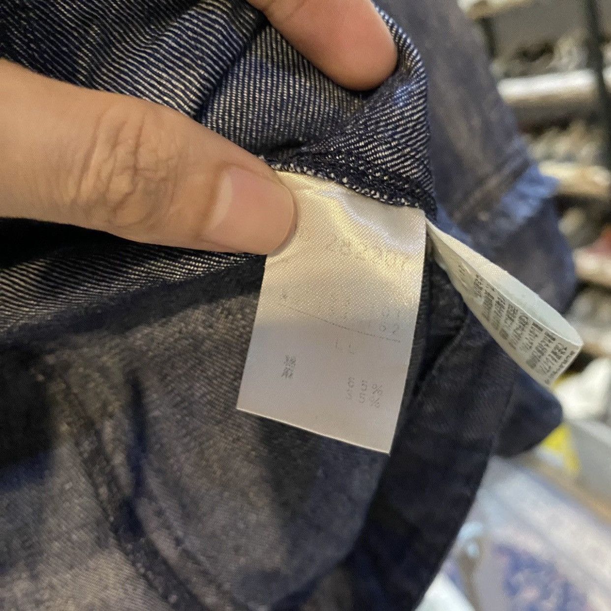 Kansai Yamamoto Archive Kansai Bis Cropped Denim Work Jacket Size S / US 4 / IT 40 - 13 Thumbnail