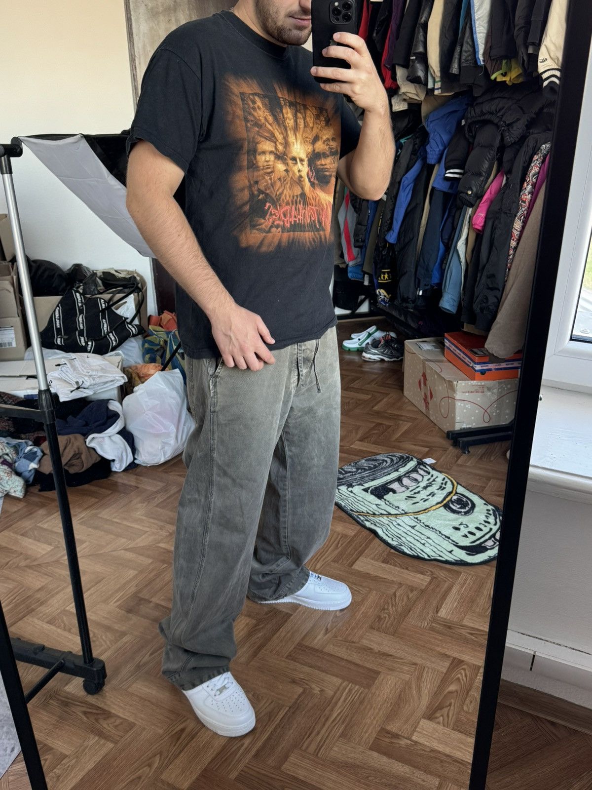 Diesel × Vintage ‼️Diesel 00s Avant-Garde denim pants cargo jeans Size US 35 - 2 Thumbnail