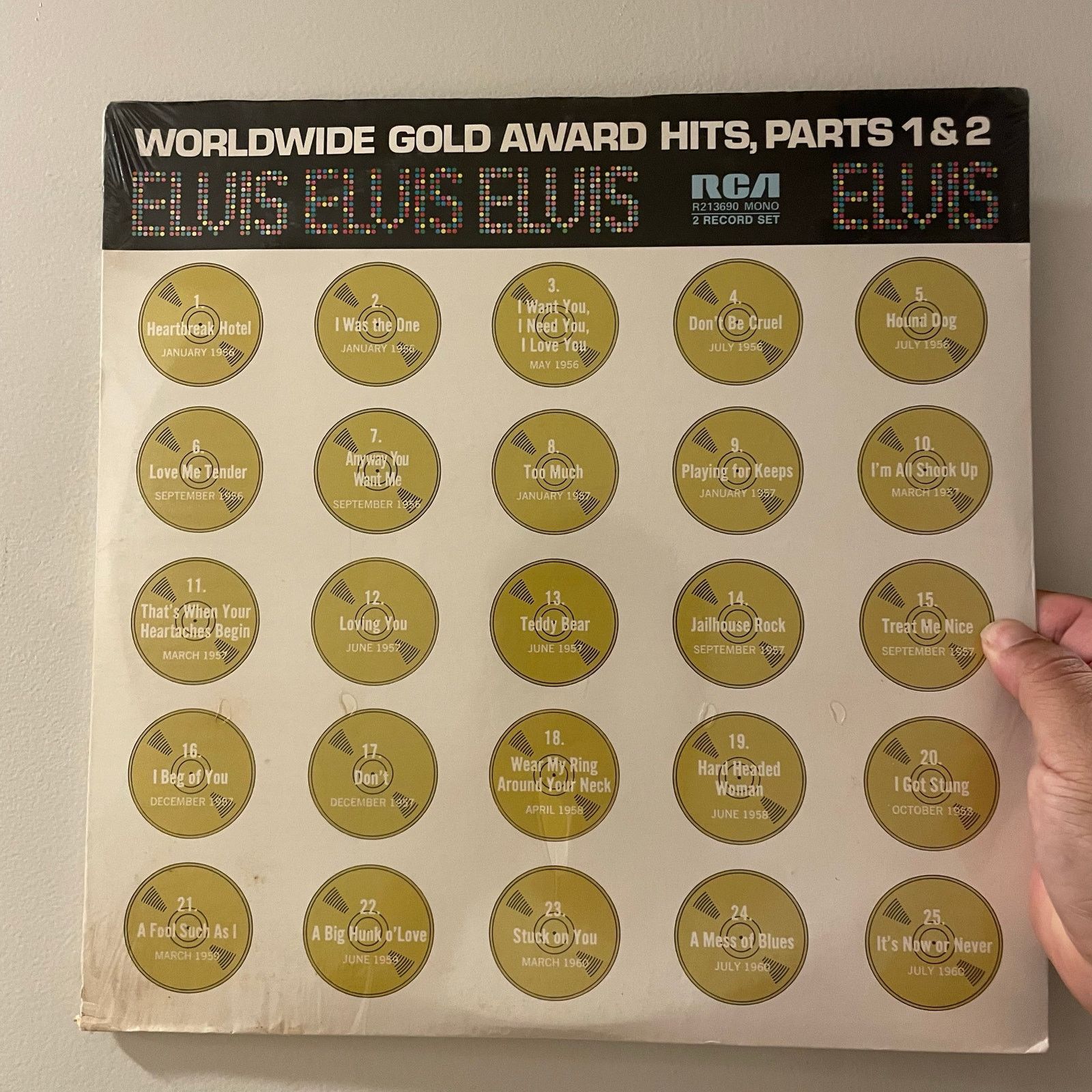 Other Elvis Presley - Worldwide Gold Award Hits 1&2 LP Sealed Size ONE SIZE - 1 Thumbnail