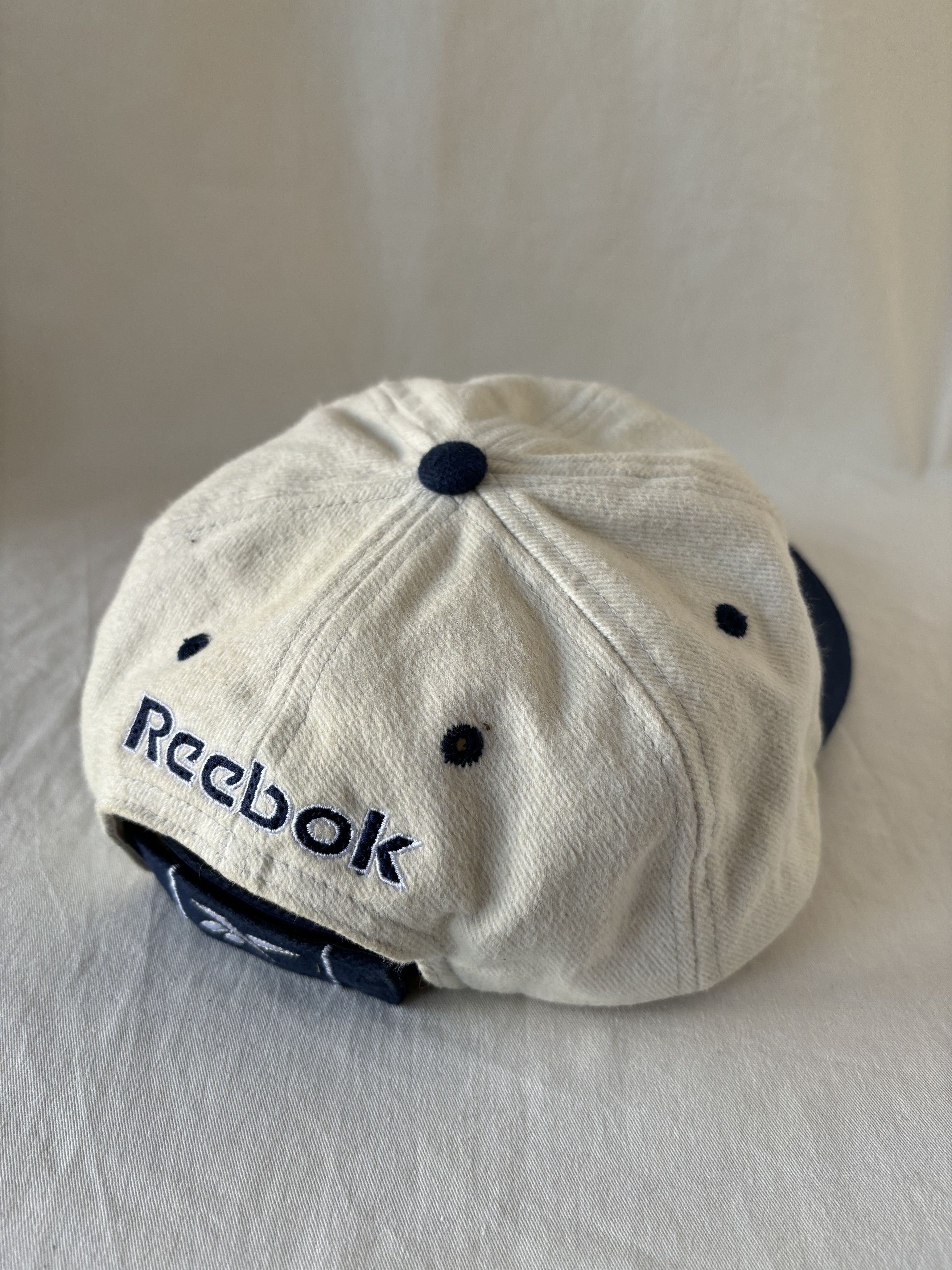 Reebok × Vintage Vintage 90s Reebok Big Logo Cap Size ONE SIZE - 4 Thumbnail