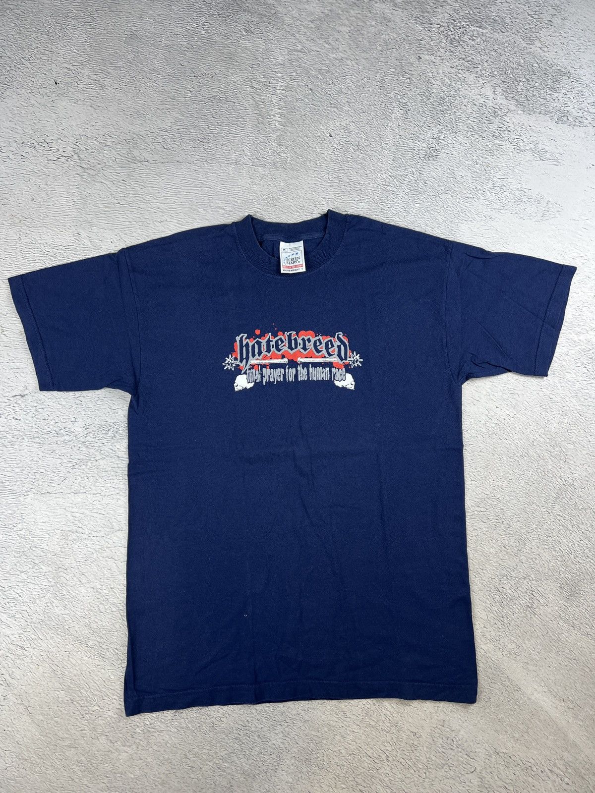 Band Tees Vintage 90s Hatebreed satisfaction punk skull tee Size US M / EU 48-50 / 2 - 1 Thumbnail