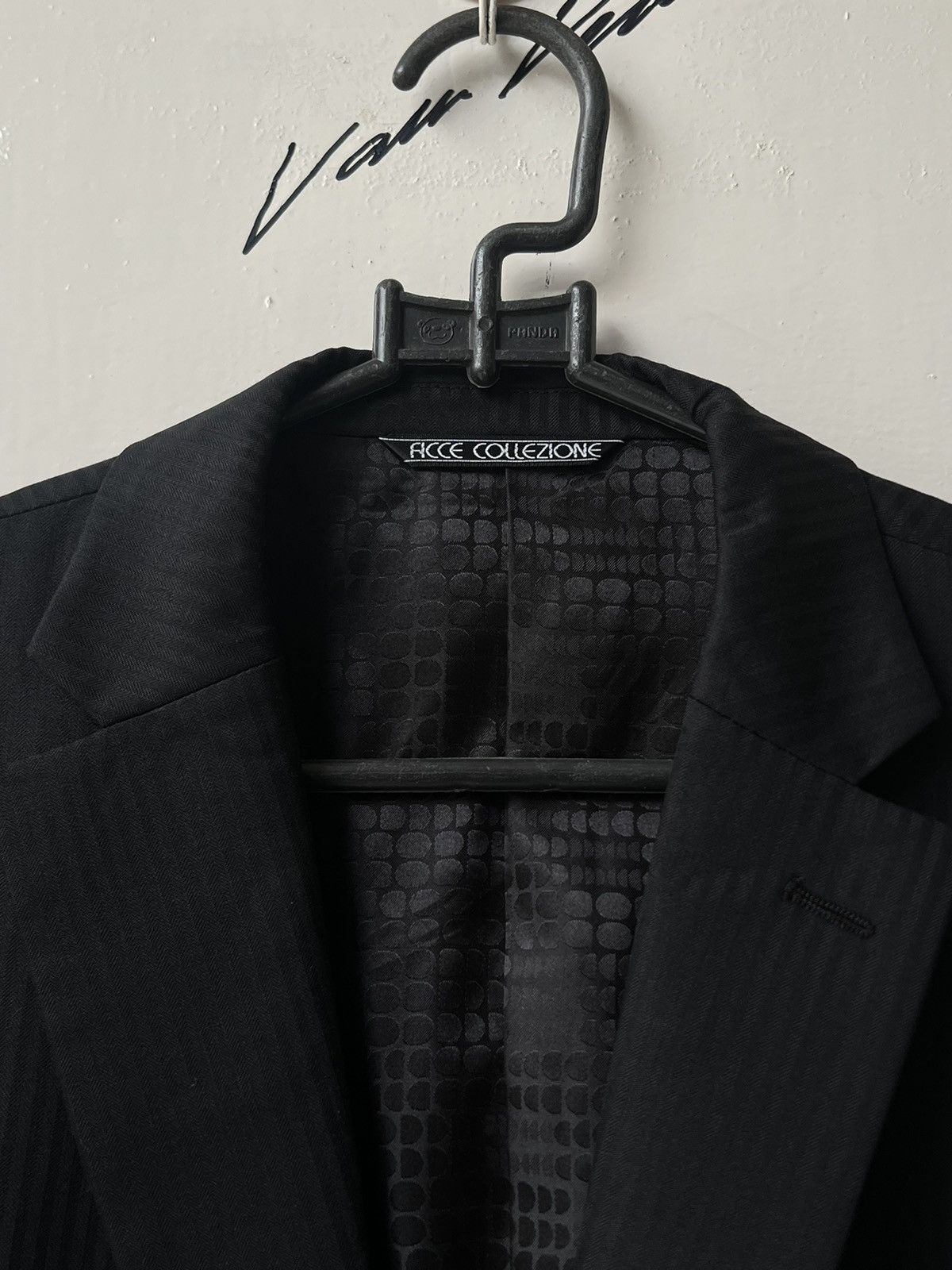 Issey Miyake FICCE COLLEZIONE By Yoshiyuki Konishi Striped Black Suit Size US S / EU 44-46 / 1 - 5 Thumbnail
