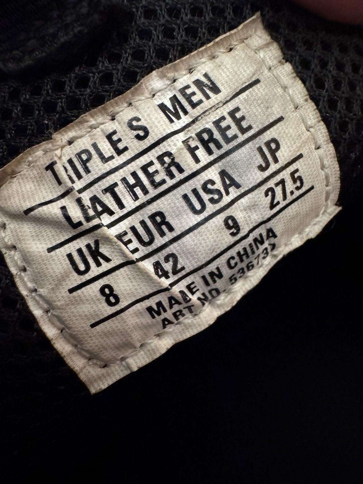 Balenciaga Balenciaga Triple S All-Over Black Size US 9 / EU 42 - 16 Thumbnail