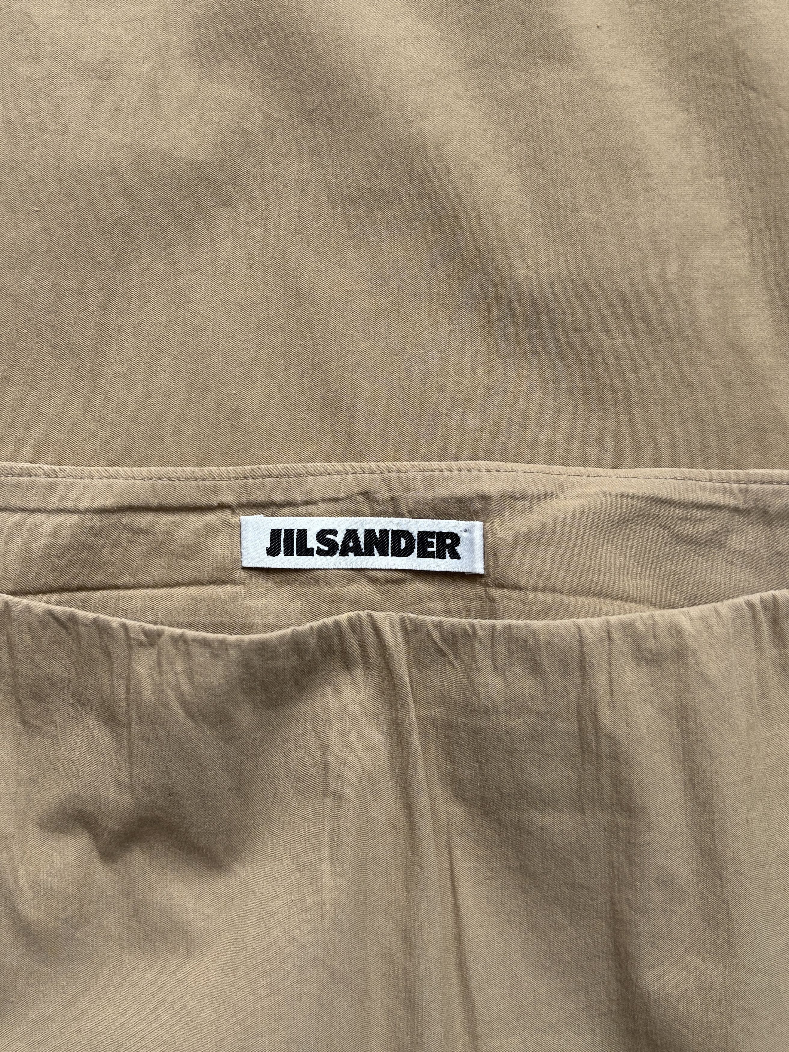 Jil Sander ⚡️QUICK SALE⚡️Jil Sander Beige Midi Skirt Size 28" / US 6 / IT 42 - 3 Thumbnail