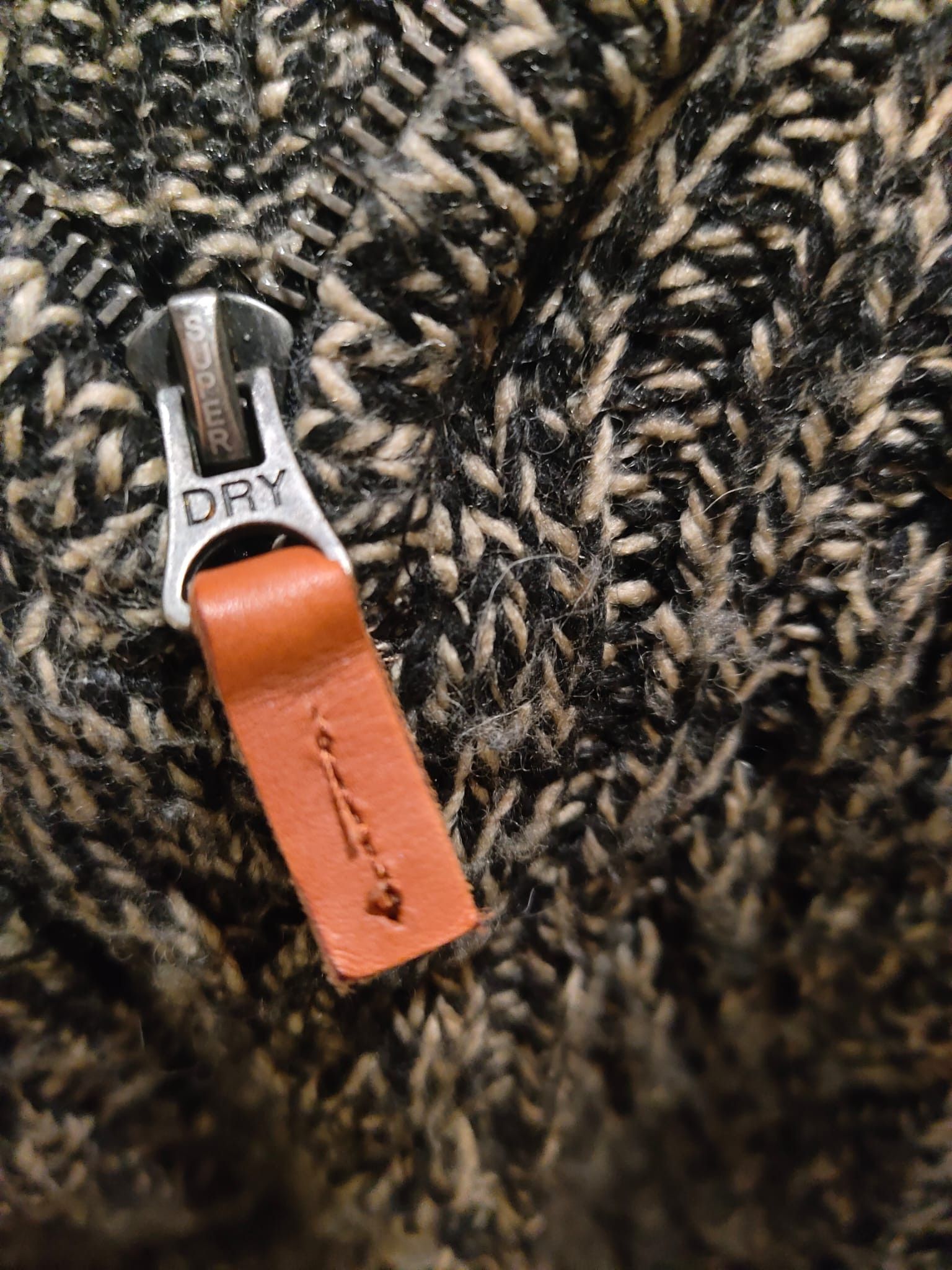 Japanese Brand × Superdry × Vintage Grey/Black and White Cable Knit Sweater /Superdry Size US S / EU 44-46 / 1 - 3 Thumbnail