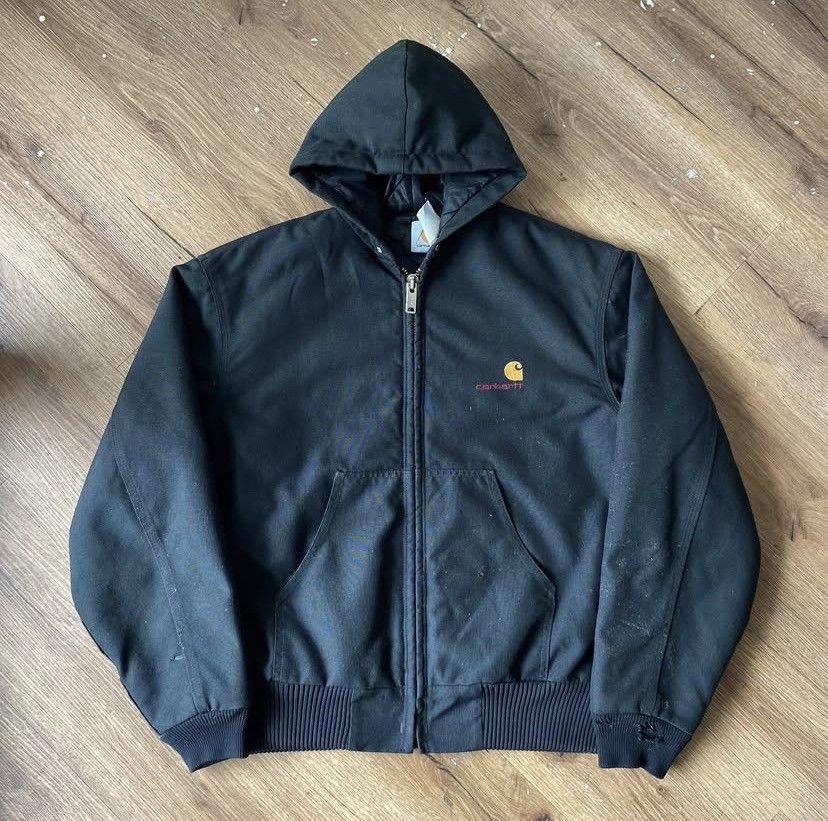 Carhartt × Carhartt Wip Vintage Carhartt J21 BLK Workwear Jacket 1998 Size US L / EU 52-54 / 3 - 4 Thumbnail