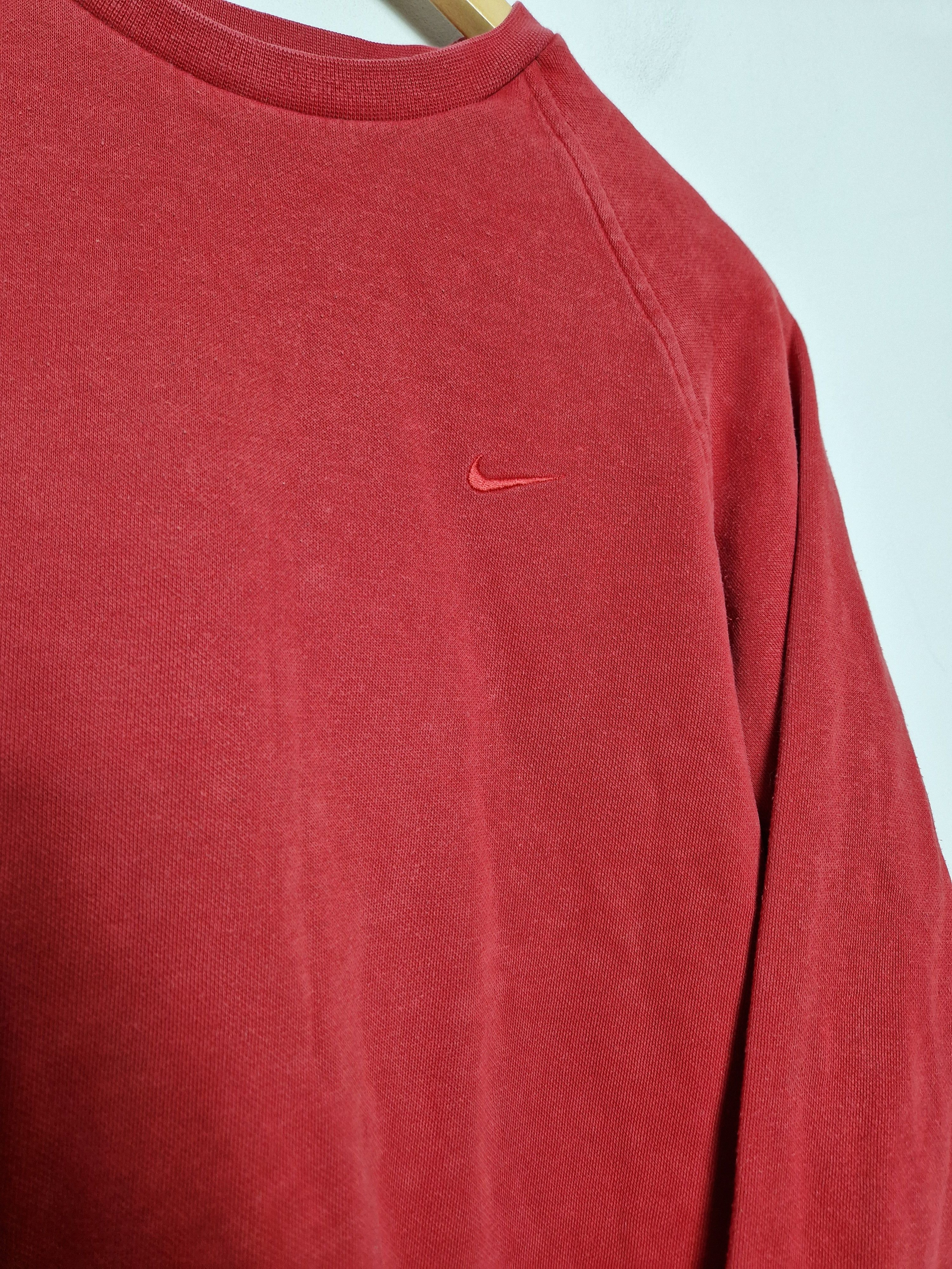 Nike Nike y2k vintage red sweatshirt Size US M / EU 48-50 / 2 - 3 Thumbnail