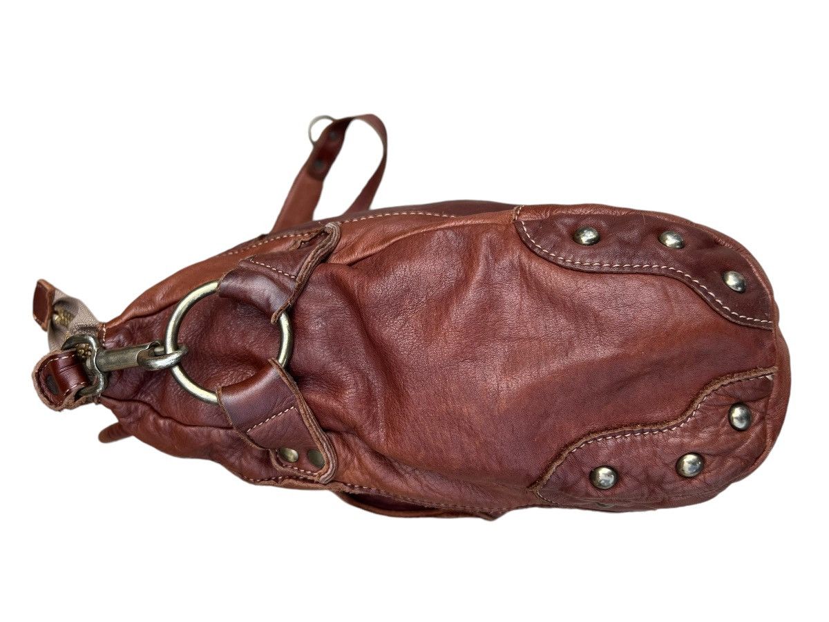 Leather Regalo Tokyo Fade Jerky Patina Leather 2 Way Bag Size ONE SIZE - 15 Thumbnail