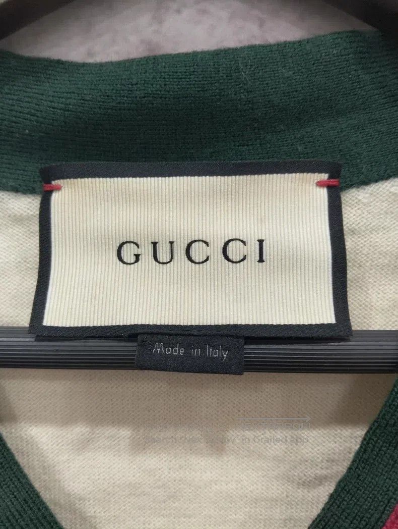 Gucci Gucci White knit sweater Size US M / EU 48-50 / 2 - 6 Thumbnail