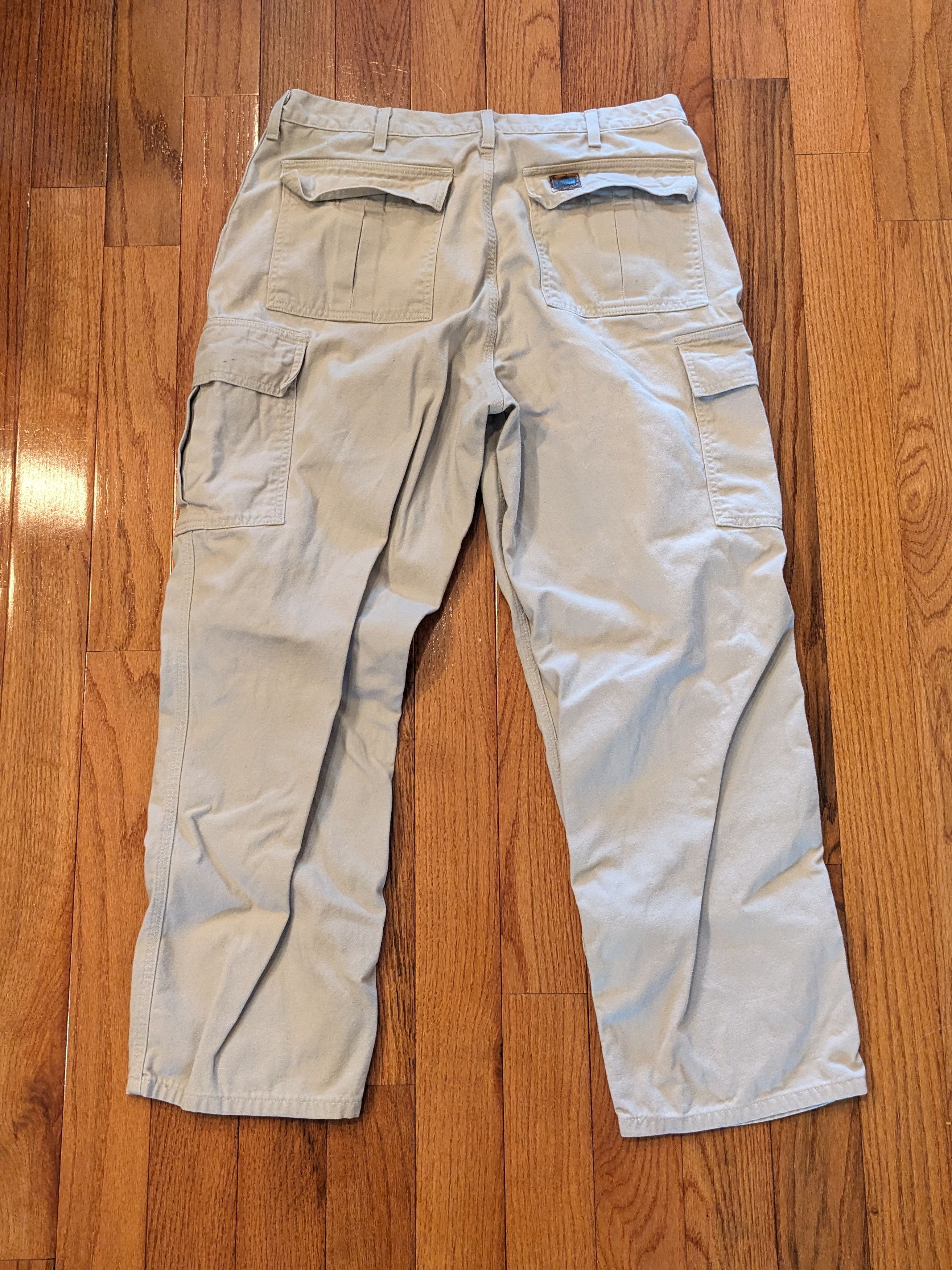 Carhartt × Vintage Vintage 90s Carhartt 36 x 30 Tan Cargo Pants Size US 36 / EU 52 - 1 Thumbnail
