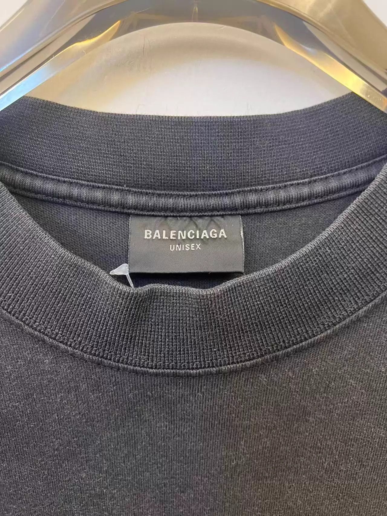 Balenciaga Balenciaga 3B Sports Icon FW23 Logo Oversized T-Shirt Black XS Size XS / US 0-2 / IT 36-38 - 2 Thumbnail