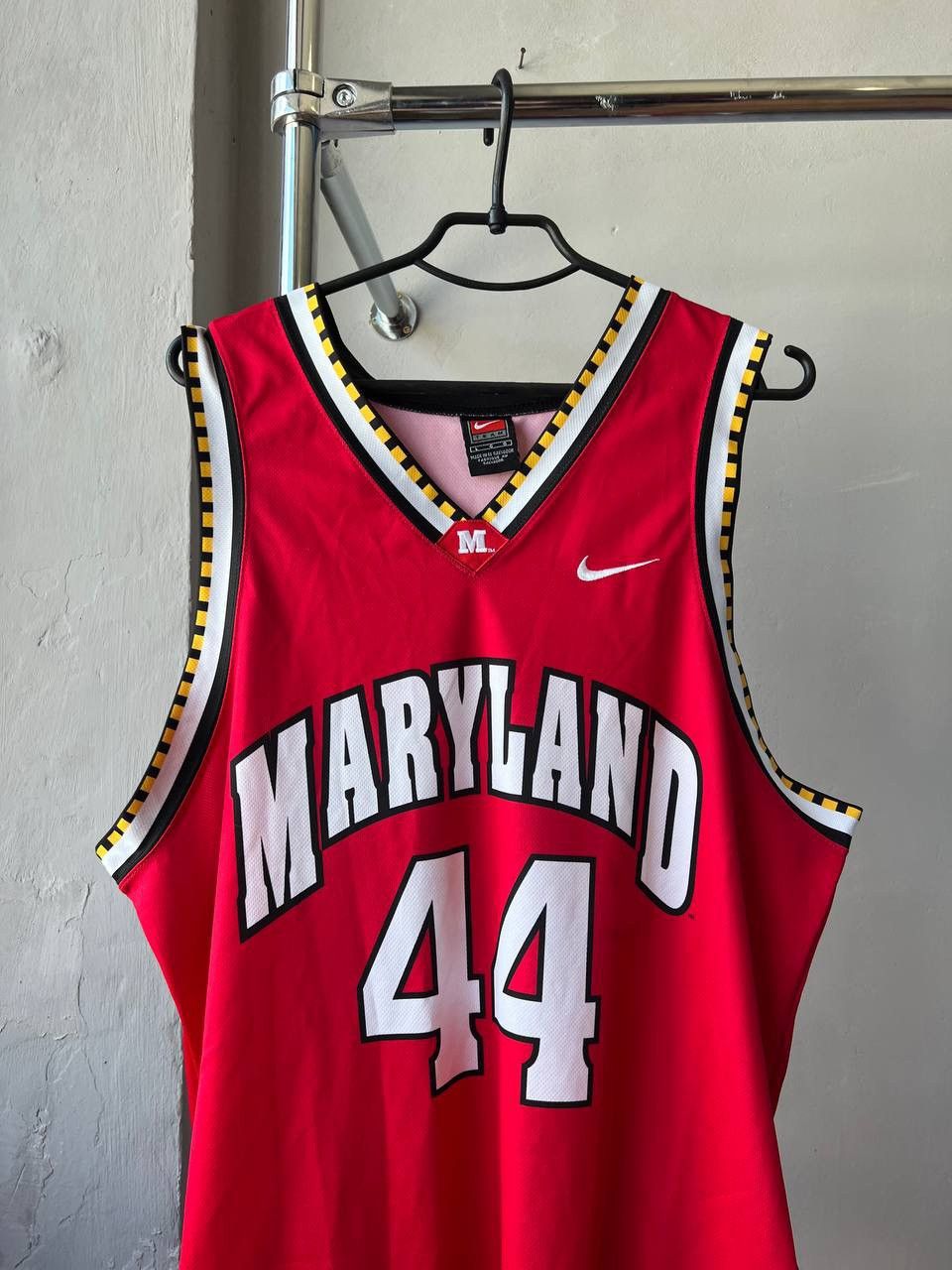 NBA 2001 MARYLAND TERRAPINS #44 RARE BASKETBALL NIKE JERSEY MENS Size US L / EU 52-54 / 3 - 4 Thumbnail