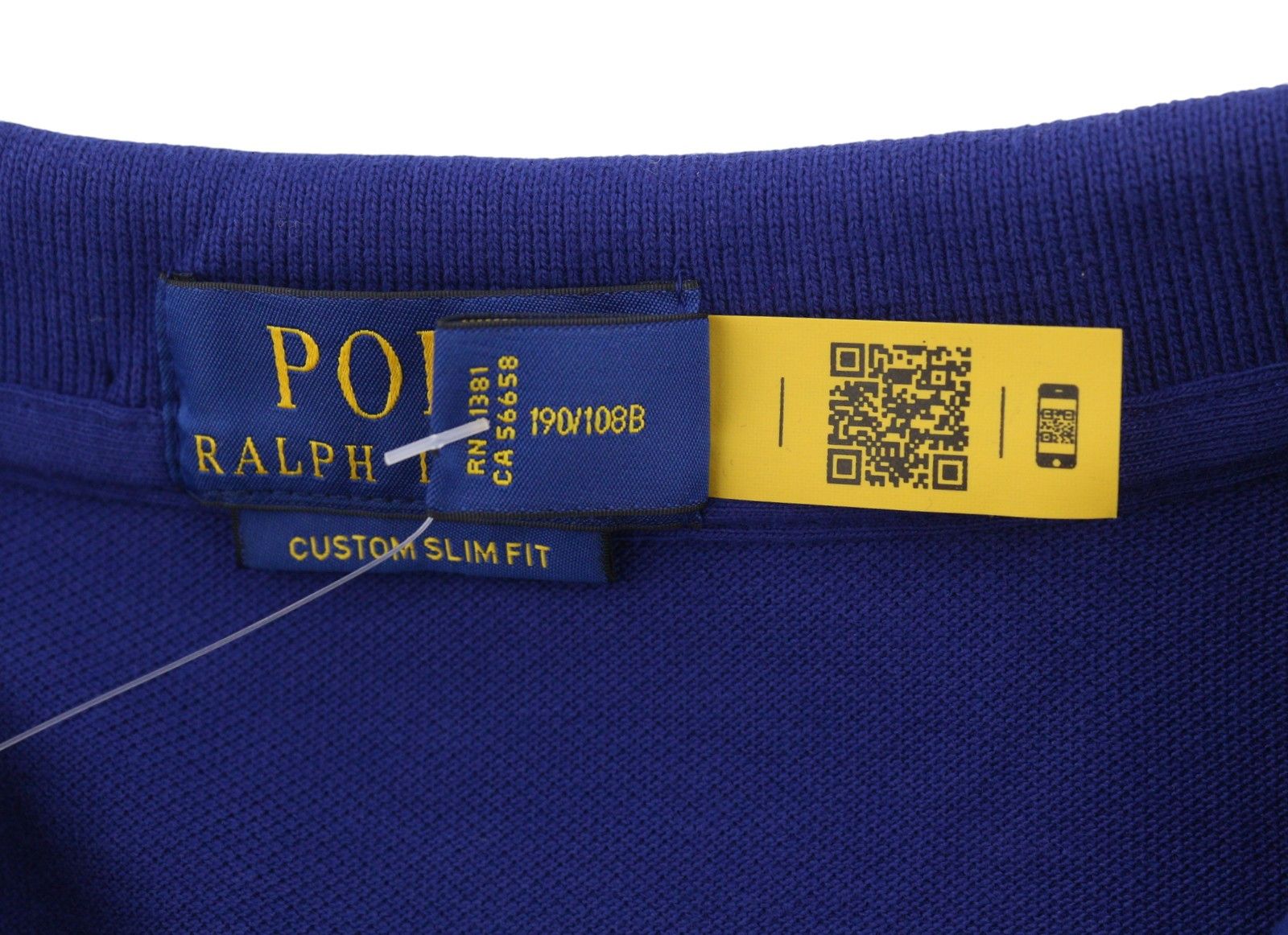 Ralph Lauren CUSTOM SLIM FIT 2XL Dark Embroidered Logo 87907 Size US XXL / EU 58 / 5 - 8 Thumbnail