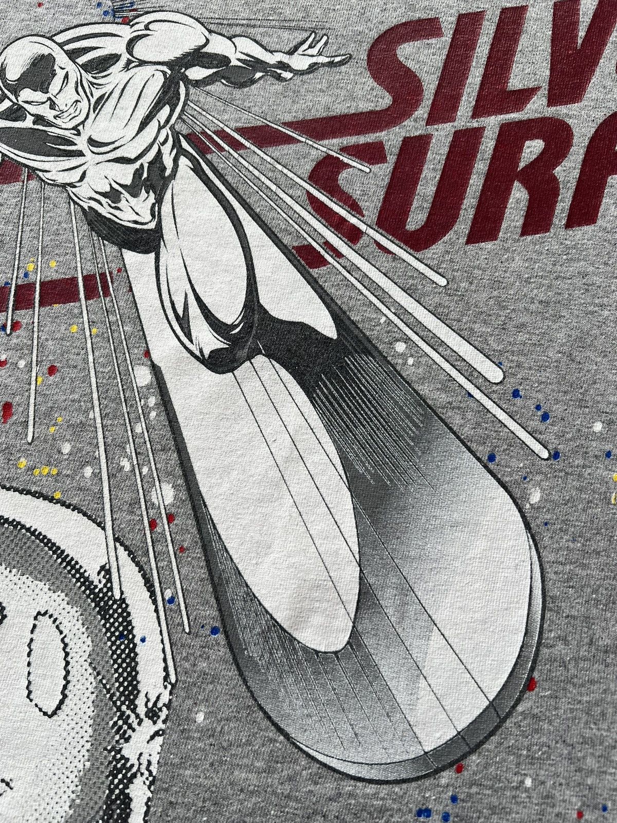 Marvel Comics Vintage 2000s Silver Surfer Marvel Comics Cartoon T-shirt Size US XL / EU 56 / 4 - 7 Thumbnail