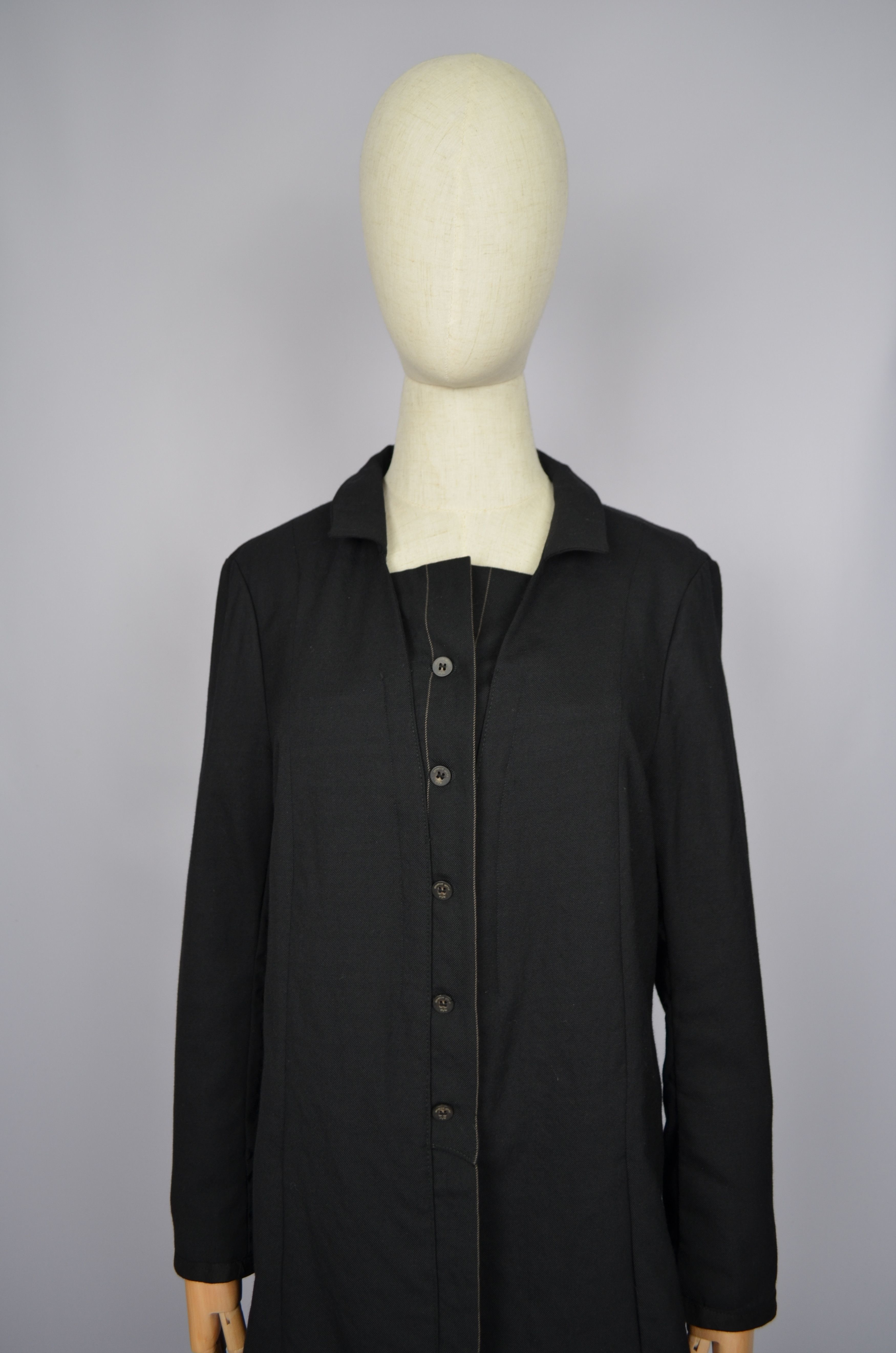 Annette Gortz × Designer Annete Gortz Wool Mauro Jacket Coat Size 38 / S Avant Garde Size S / US 4 / IT 40 - 5 Thumbnail