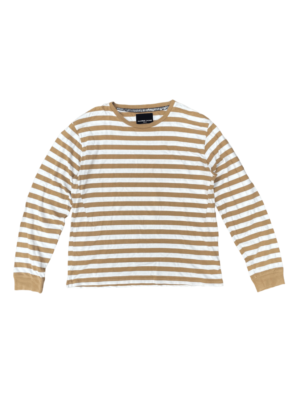 Number (N)ine Number Nine Striped Long Sleeve Tee | Grailed