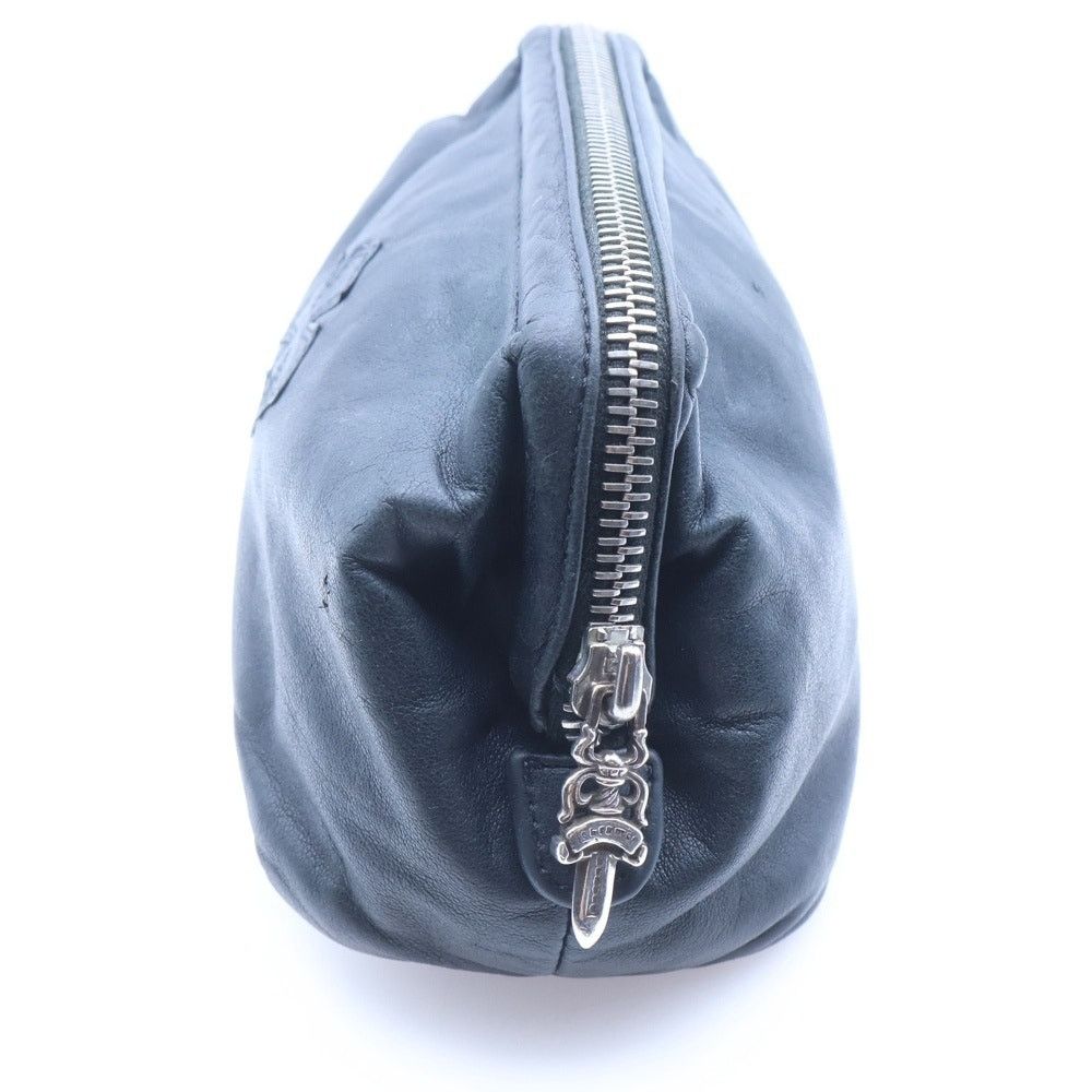 Chrome Hearts CHROME HEARTS Dagger Leather Cosmetic Pouch Size ONE SIZE - 3 Thumbnail