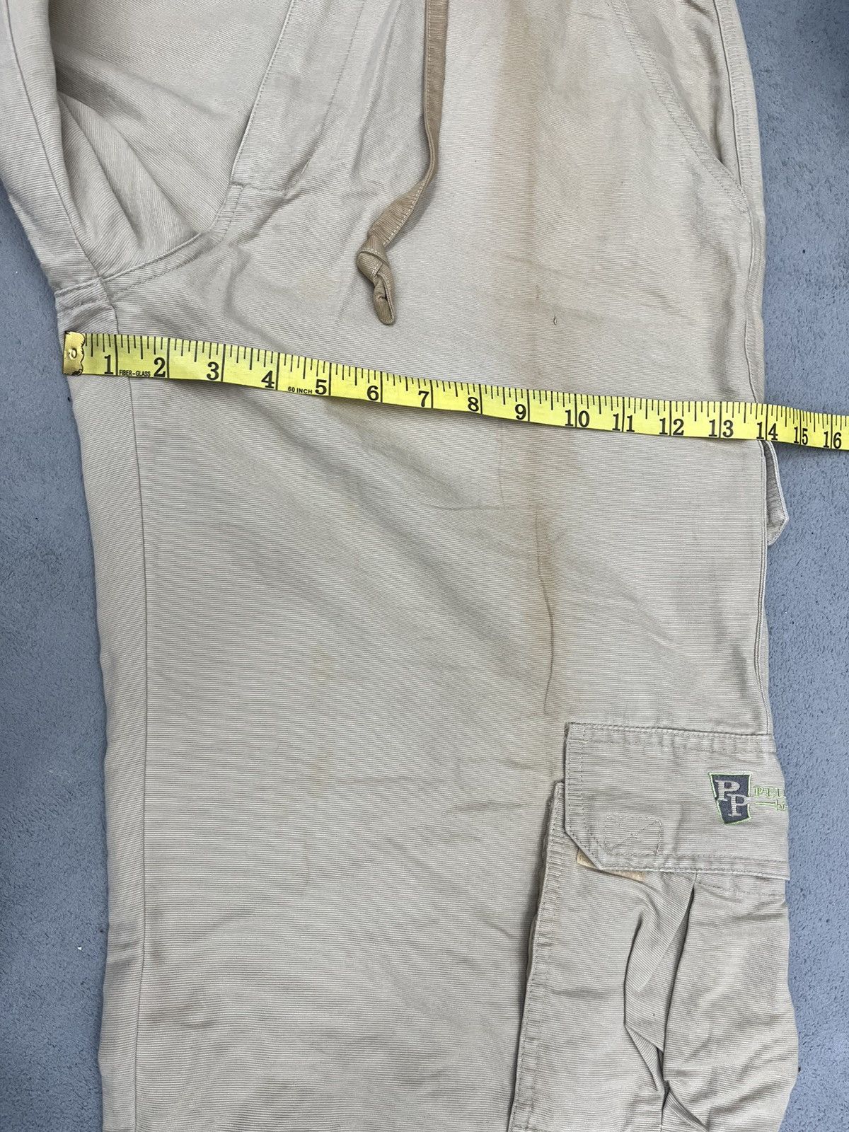 Marc Buchanan × Pelle Pelle PELLE PELLE TROUSER CARGO HI-FI DENIM Size US 32 / EU 48 - 14 Thumbnail
