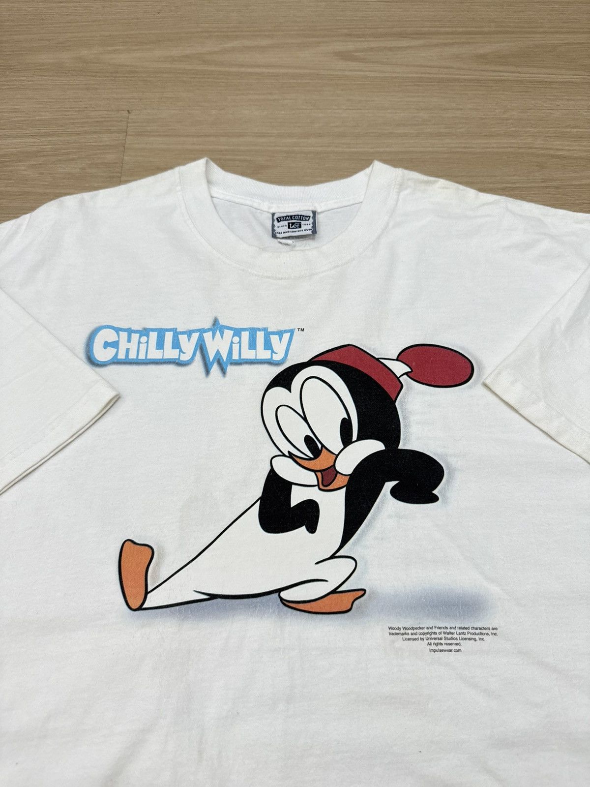 Vintage Vintage CHILLY WILLY t-shirt Size US XL / EU 56 / 4 - 1 Thumbnail