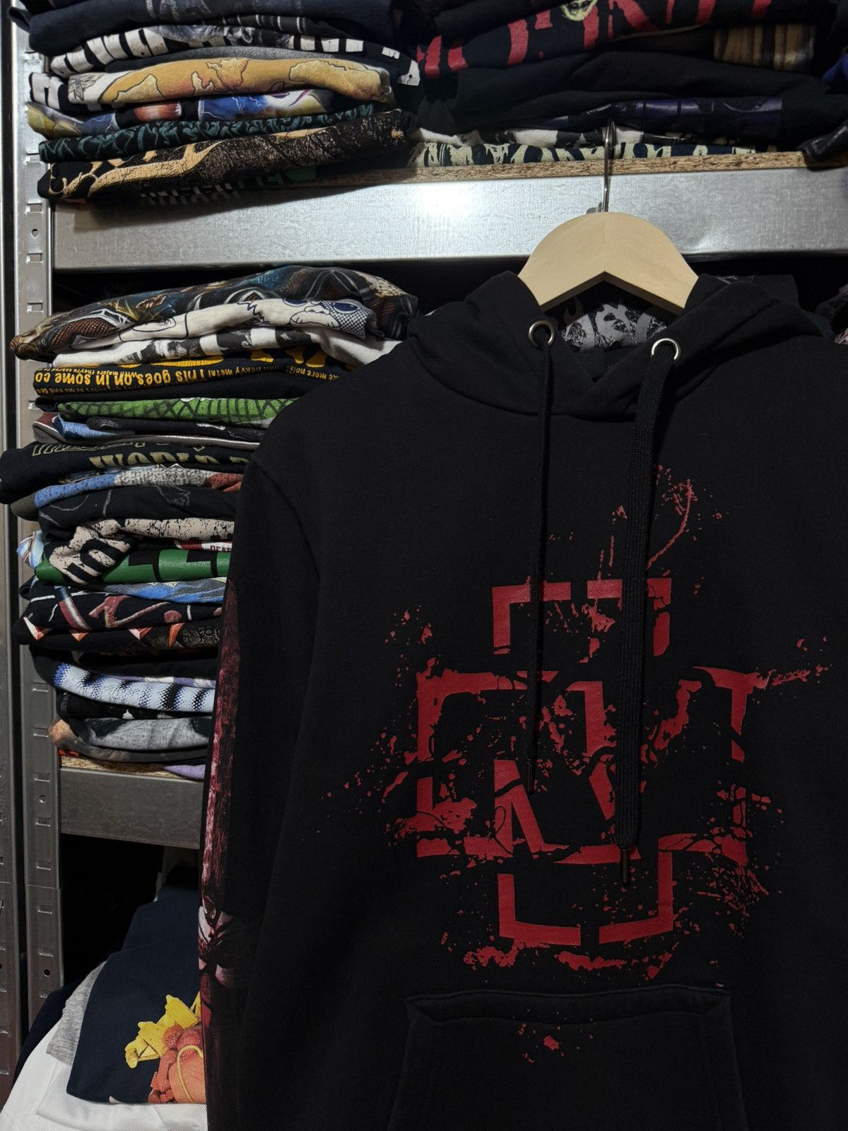 Band Tees × Vintage Vintage 2000’s Rammstein Mein Herz Brennt Band Retro Hoodie Size US S / EU 44-46 / 1 - 3 Thumbnail